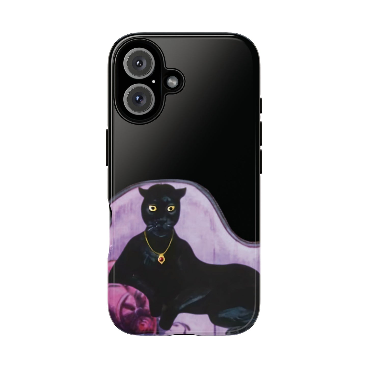 Haunted Mansion Panther Cat Lady Phone Case IPhone and Galaxy