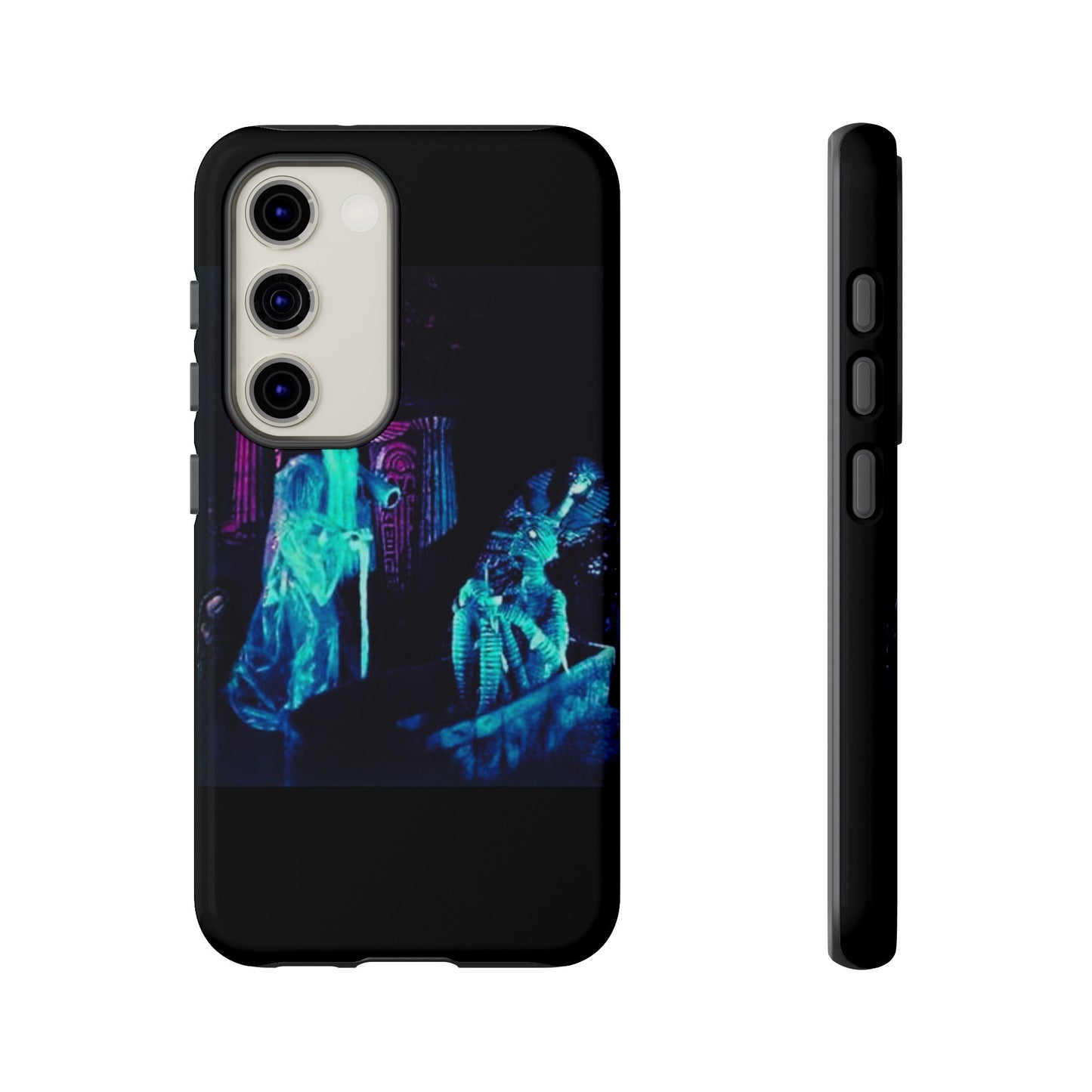 Haunted Mansion Mummy Scene Hard Phone Case for iPhone and Galaxy