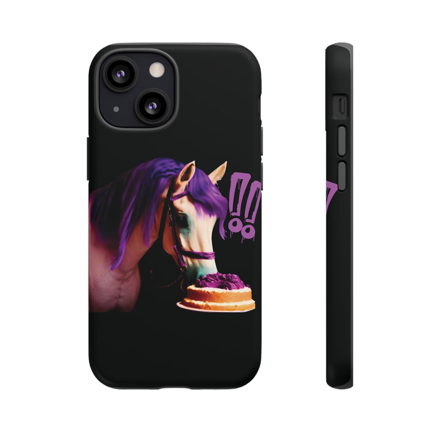 Marie Antoinette Style Horse With Cake Phone Case  for I Phone and Galaxy