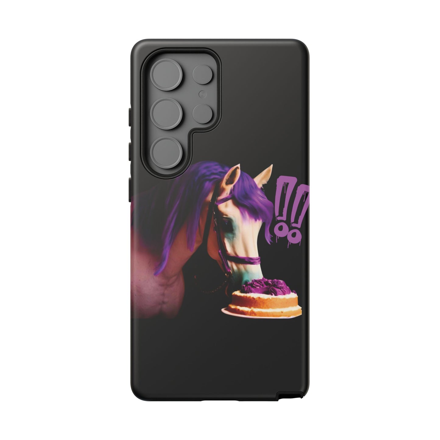 Marie Antoinette Style Horse With Cake Phone Case  for I Phone and Galaxy