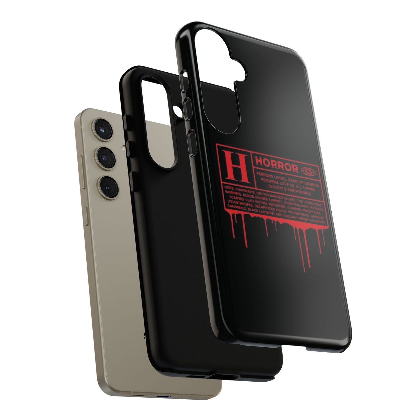 Horror Movie Rating Phone Case