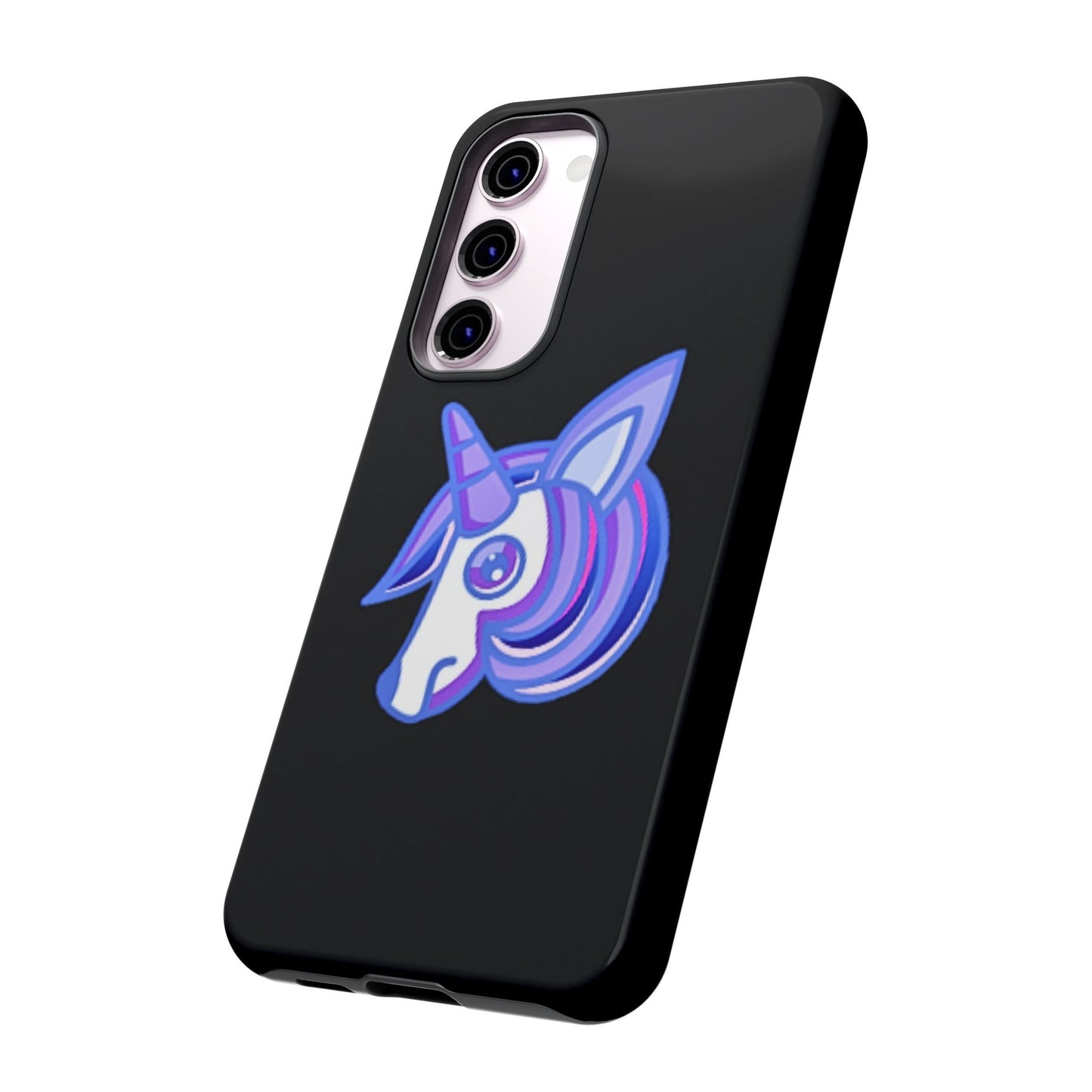 Gothic Unicorn Hard Phone Case for I Phone and Galaxy