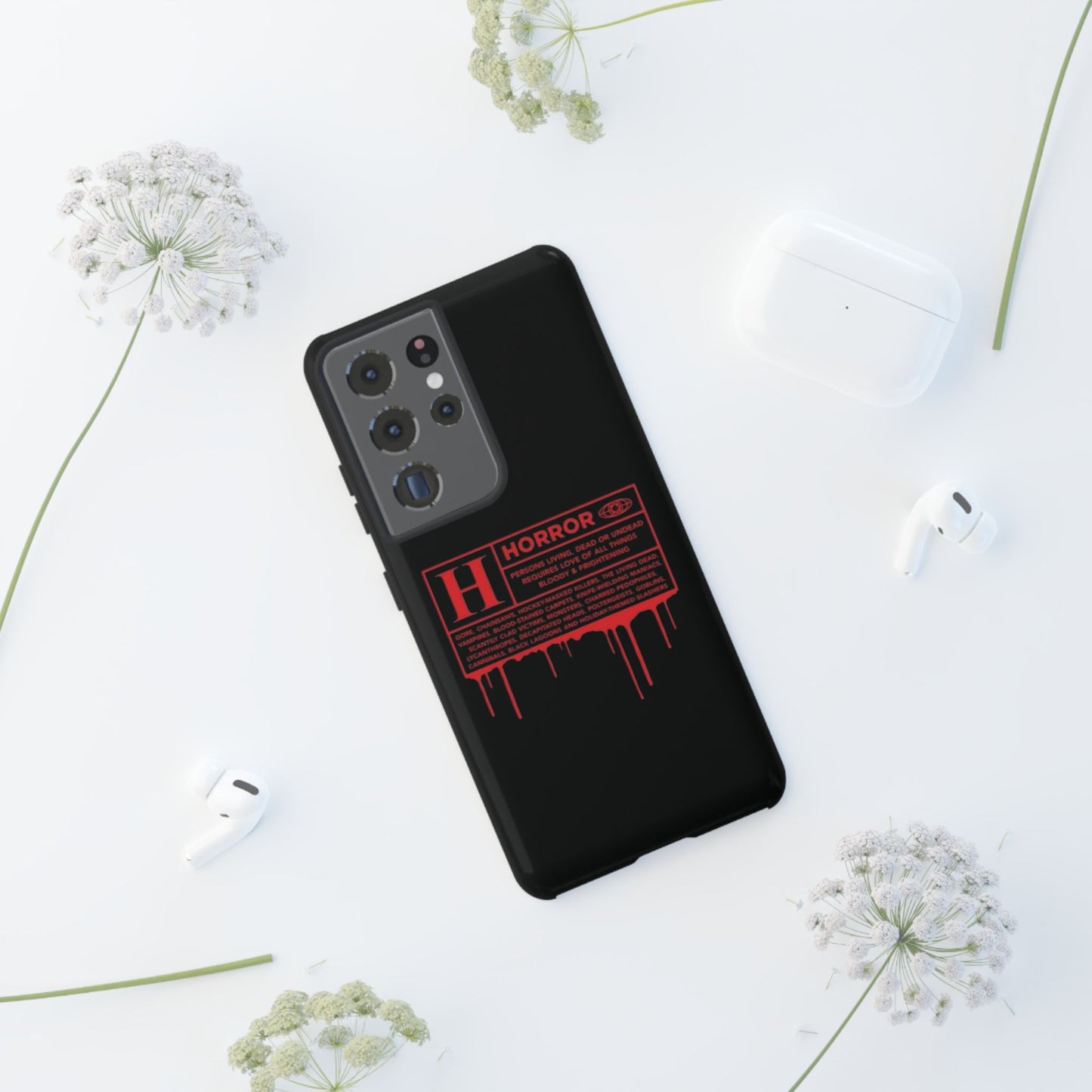 Horror Movie Rating Phone Case