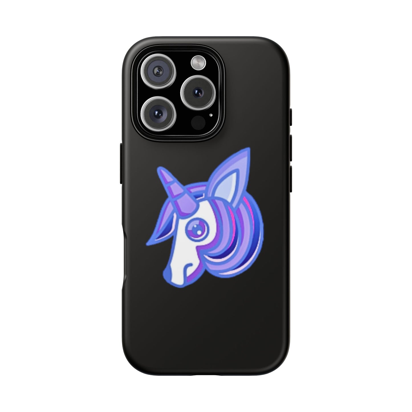 Gothic Unicorn Hard Phone Case for I Phone and Galaxy