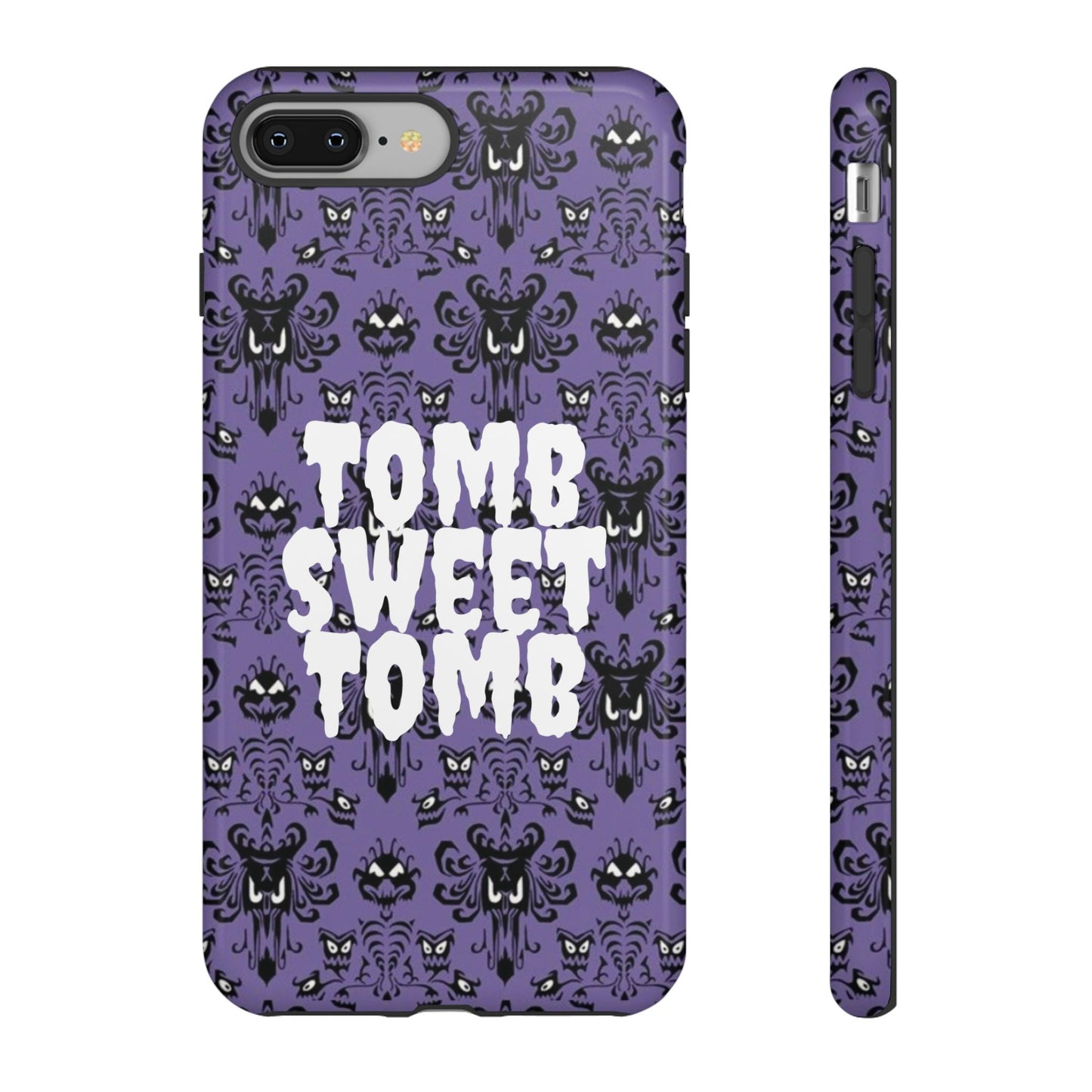 Phone Case - Disney Haunted Mansion Wallpaper Tomb Sweet Tomb