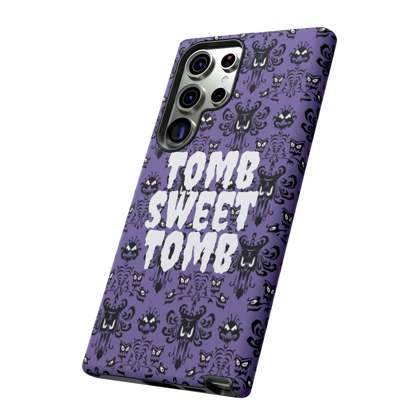 Phone Case - Disney Haunted Mansion Wallpaper Tomb Sweet Tomb