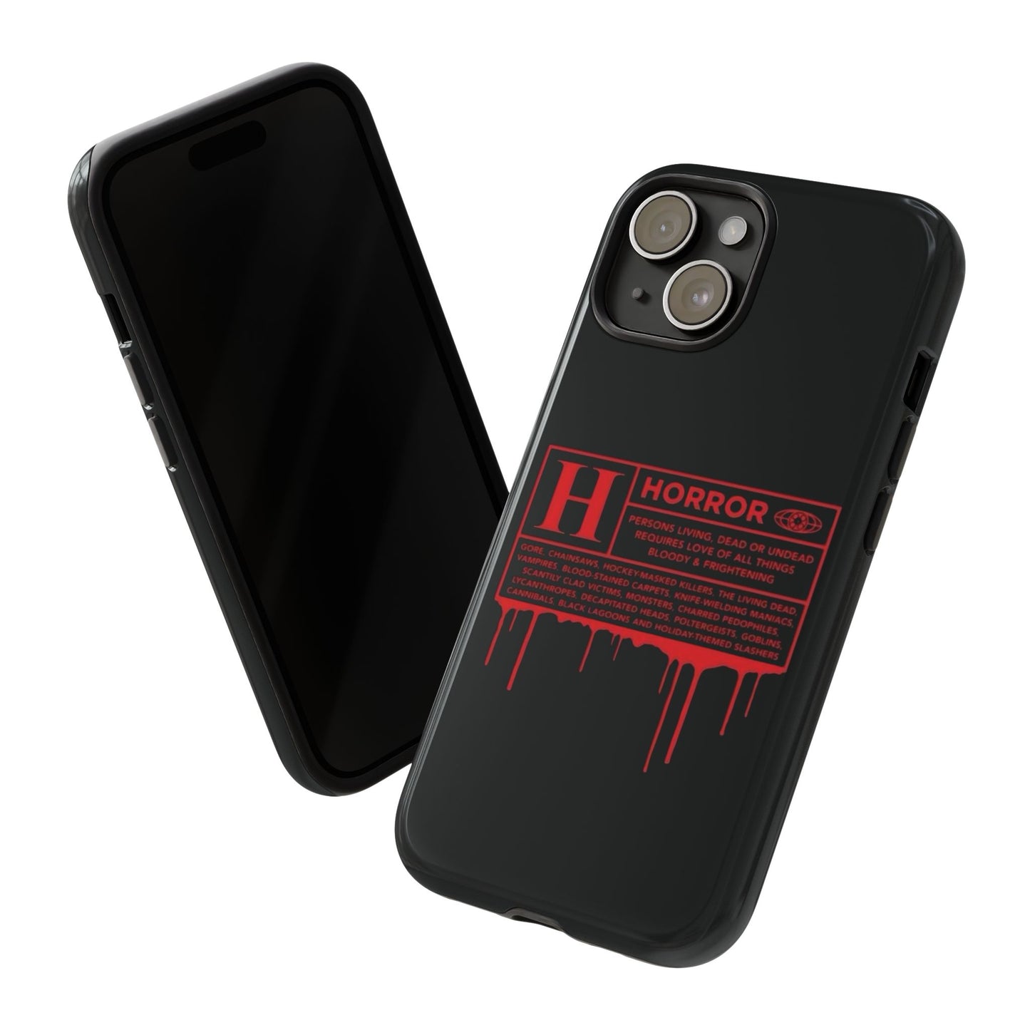 Horror Movie Rating Phone Case