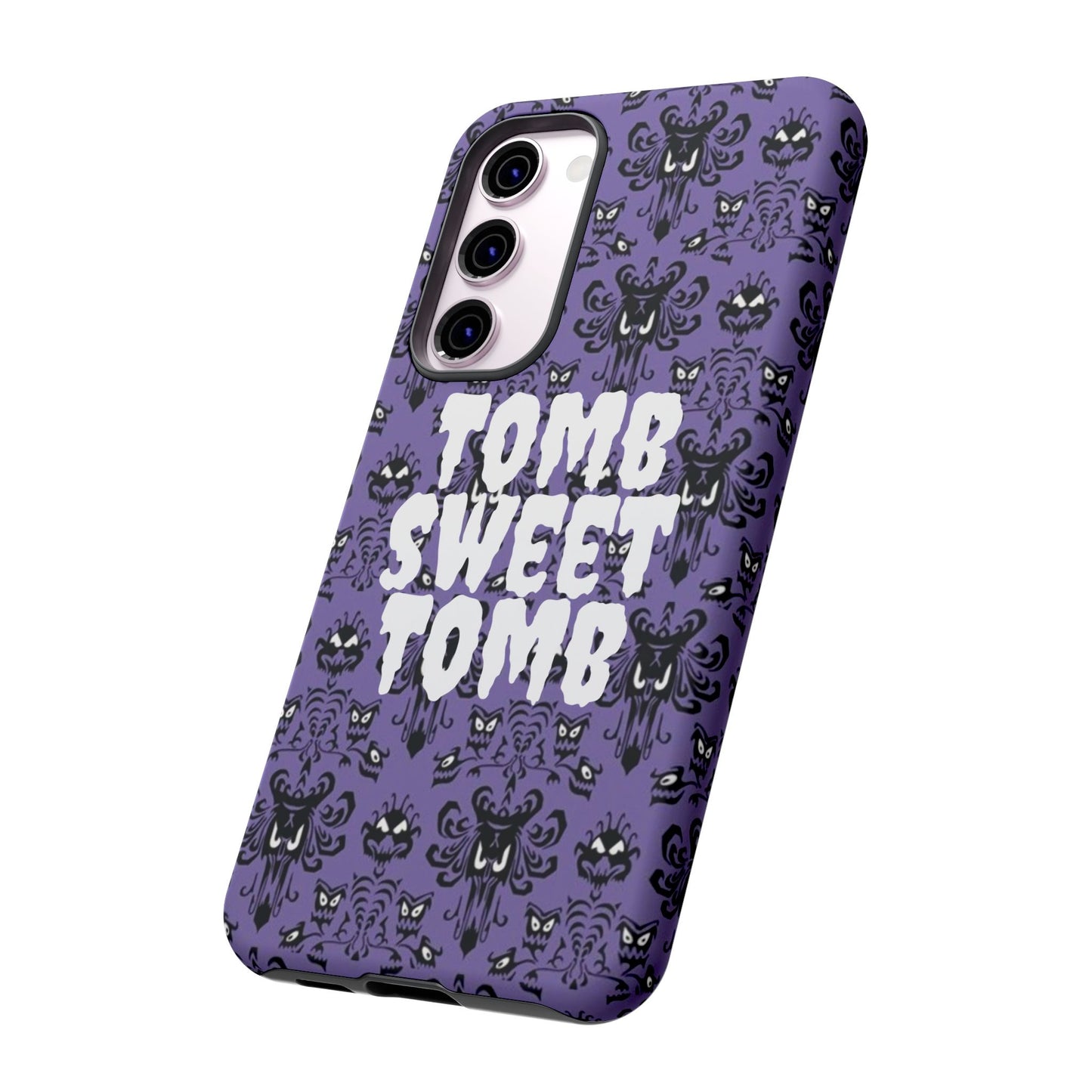 Phone Case - Disney Haunted Mansion Wallpaper Tomb Sweet Tomb