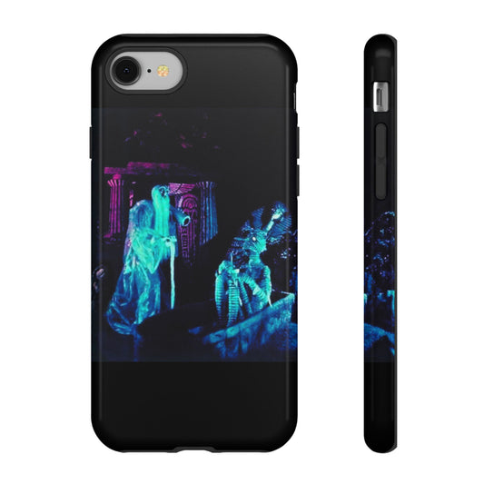 Haunted Mansion Mummy Scene Hard Phone Case for iPhone and Galaxy