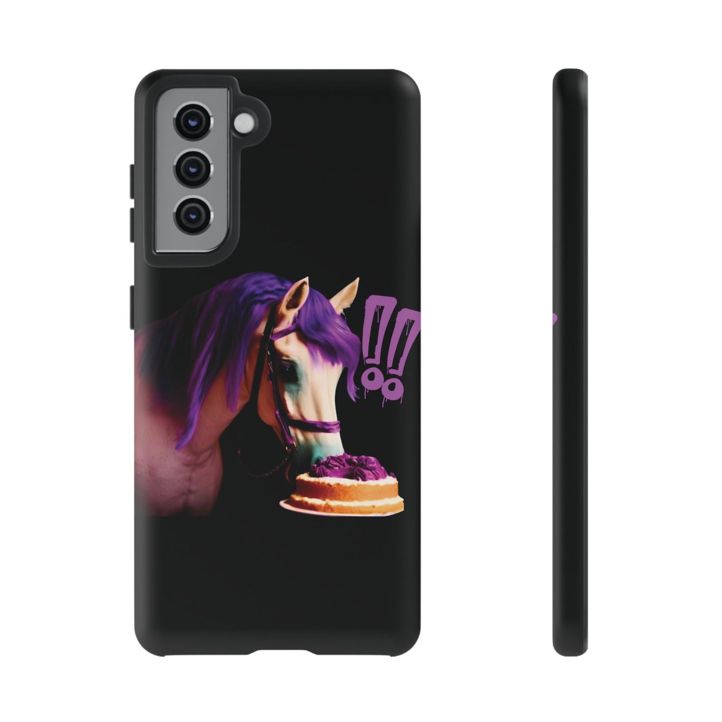 Marie Antoinette Style Horse With Cake Phone Case  for I Phone and Galaxy