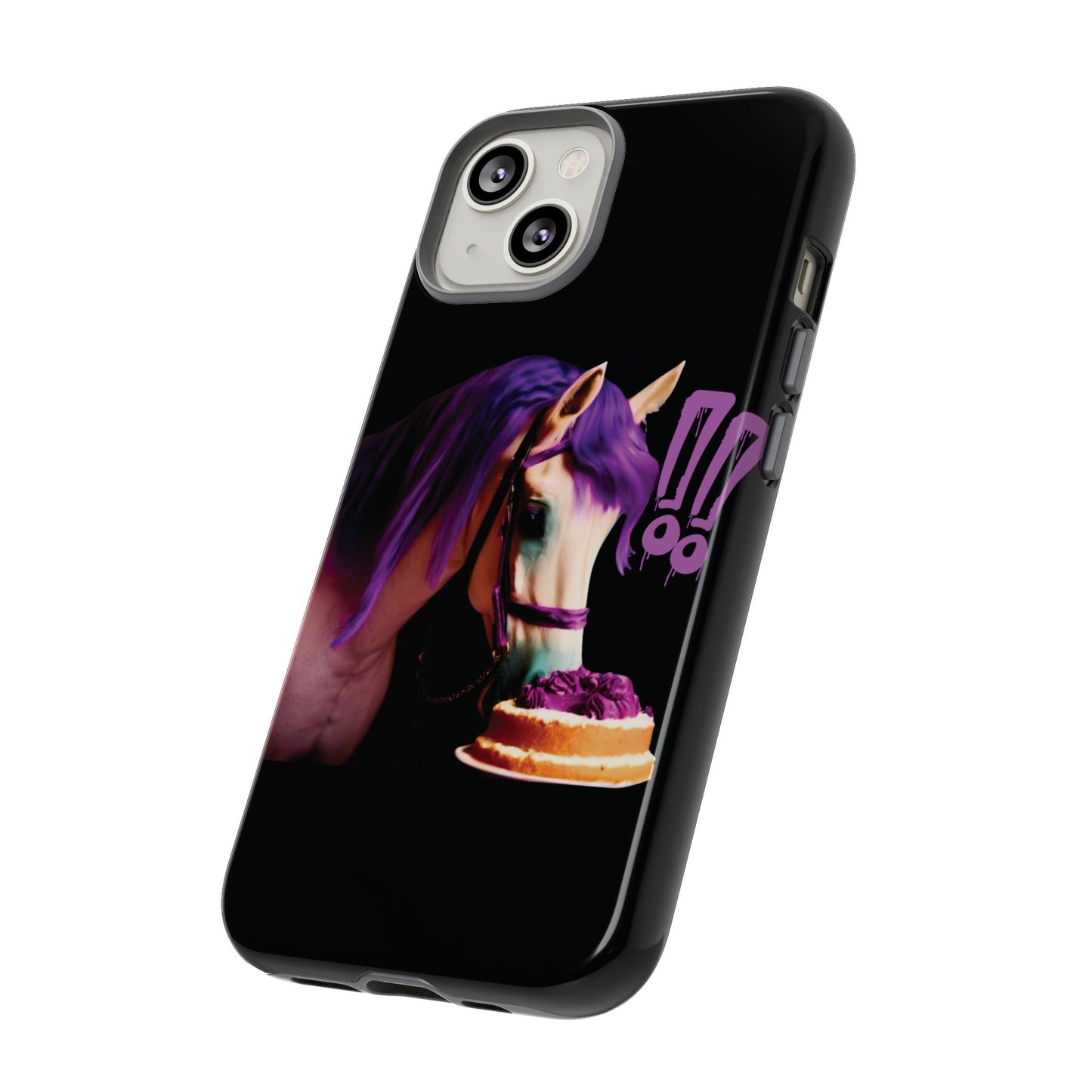 Marie Antoinette Style Horse With Cake Phone Case  for I Phone and Galaxy