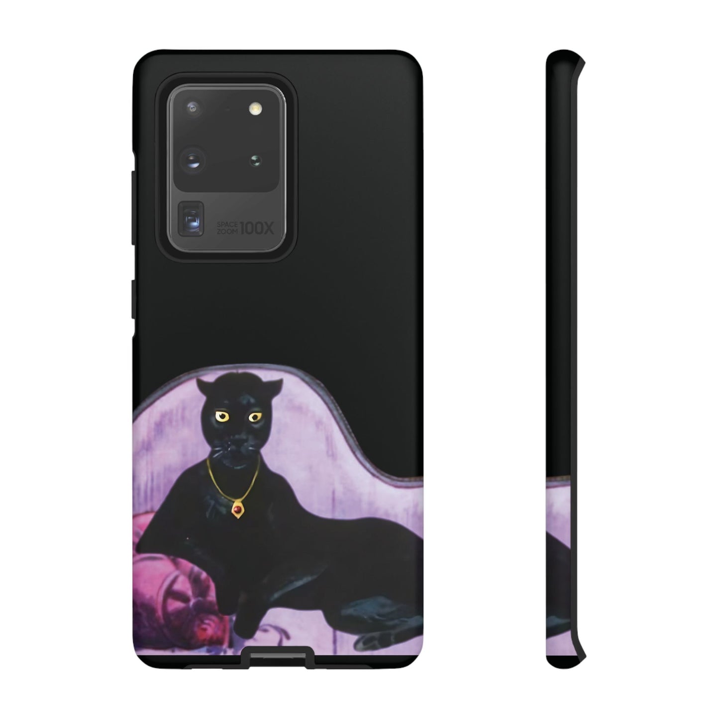 Haunted Mansion Panther Cat Lady Phone Case IPhone and Galaxy