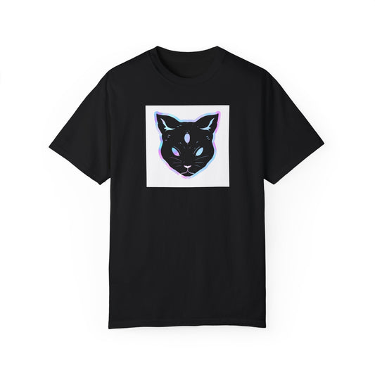 Magic Witchy Black Cat Unisex T-Shirt