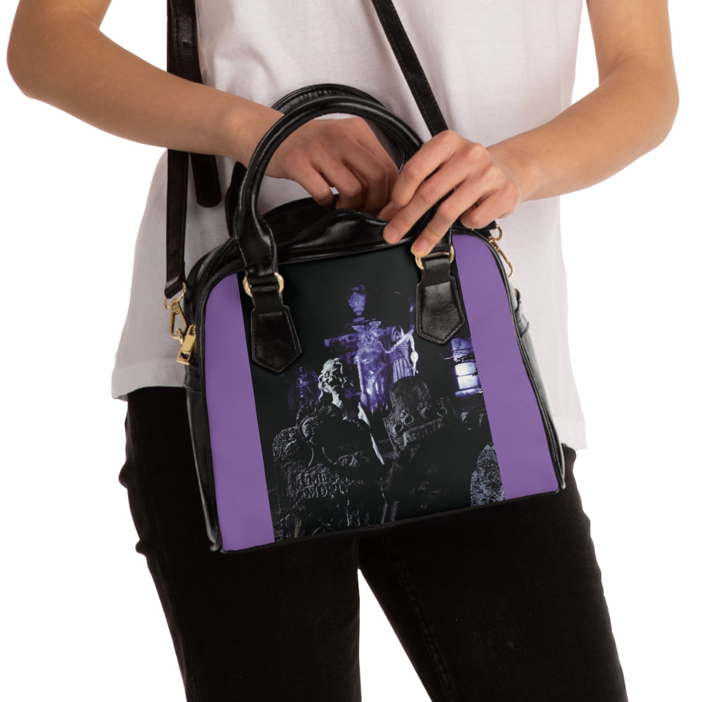 Haunted Mansion Graveyard Scene Handbag