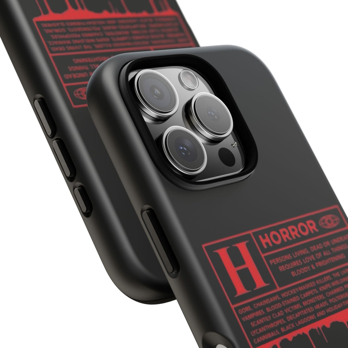 Horror Movie Rating Phone Case