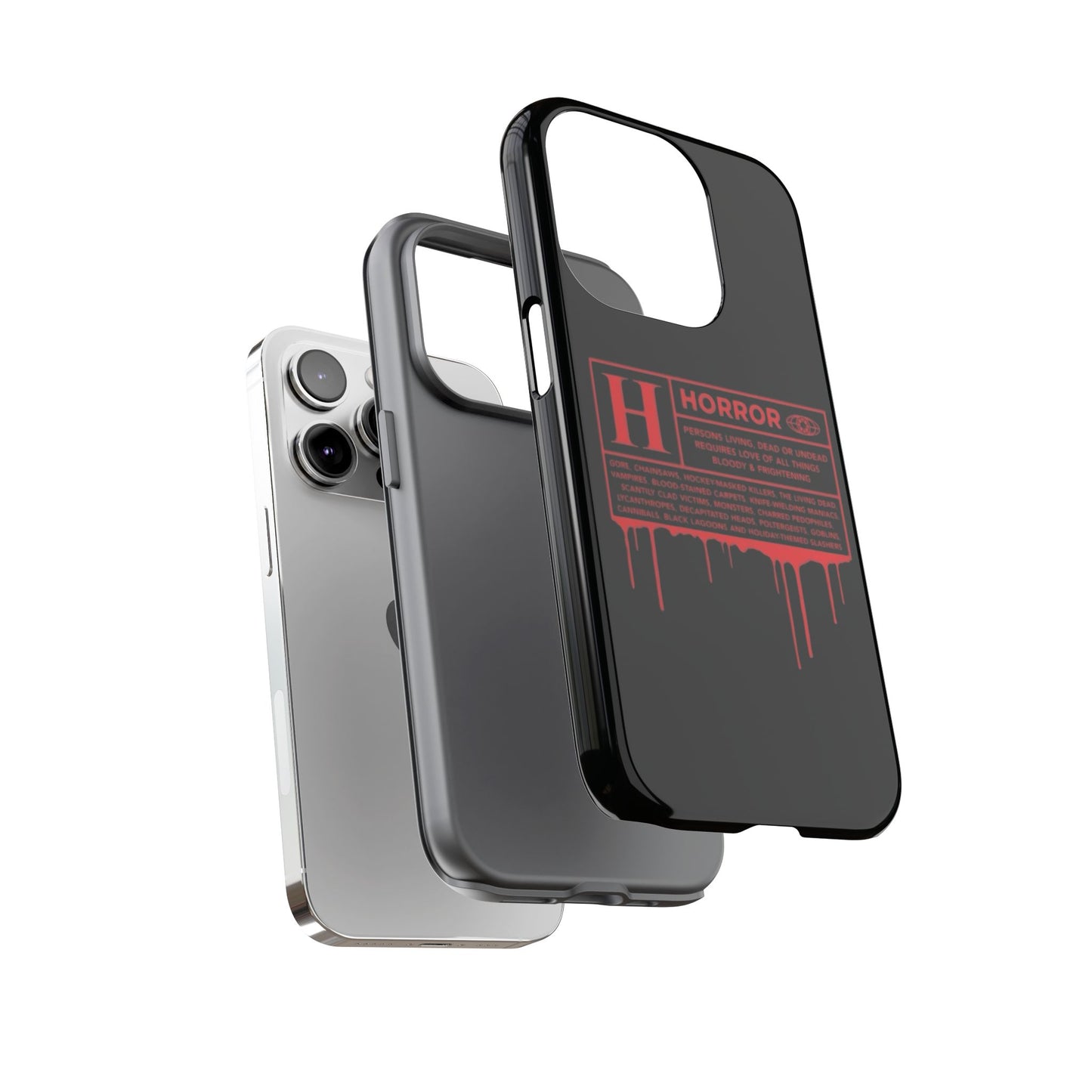 Horror Movie Rating Phone Case