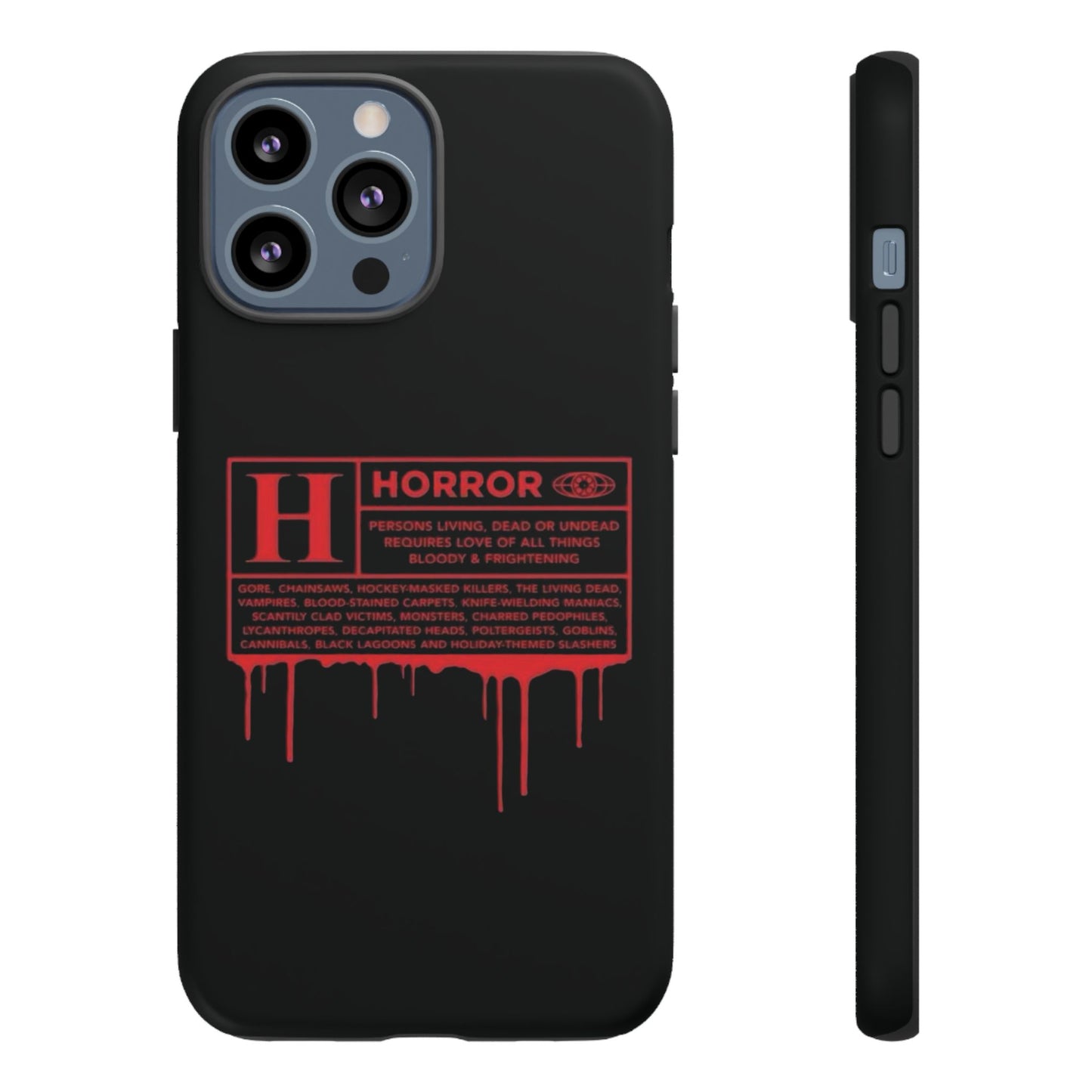 Horror Movie Rating Phone Case