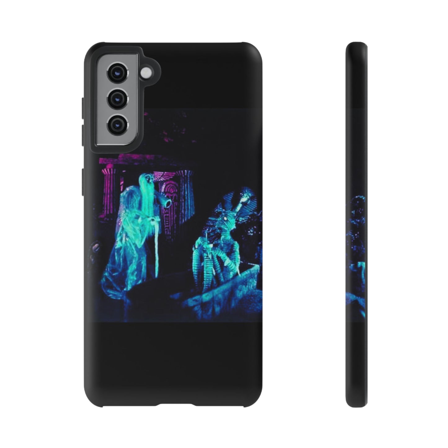 Haunted Mansion Mummy Scene Hard Phone Case for iPhone and Galaxy