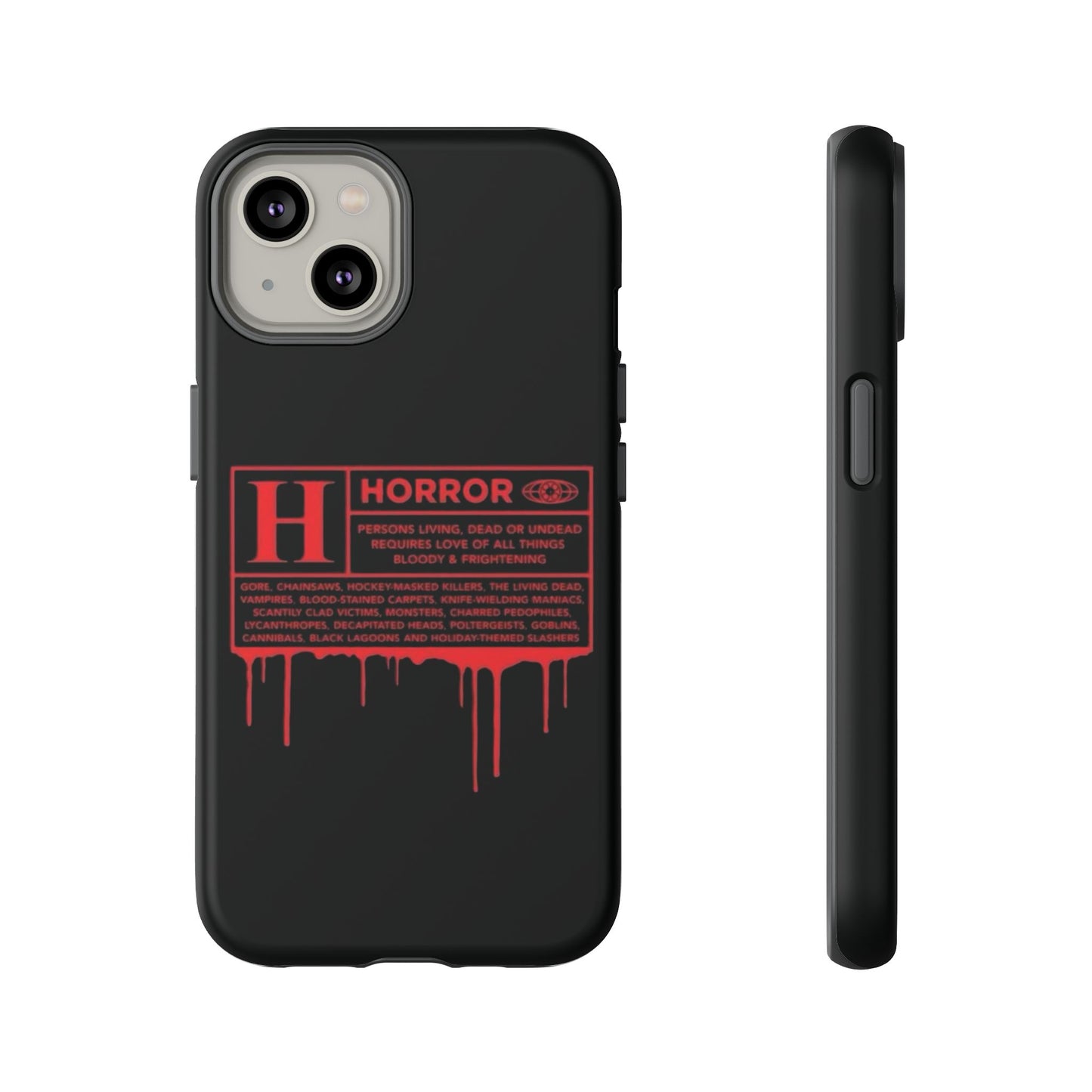 Horror Movie Rating Phone Case