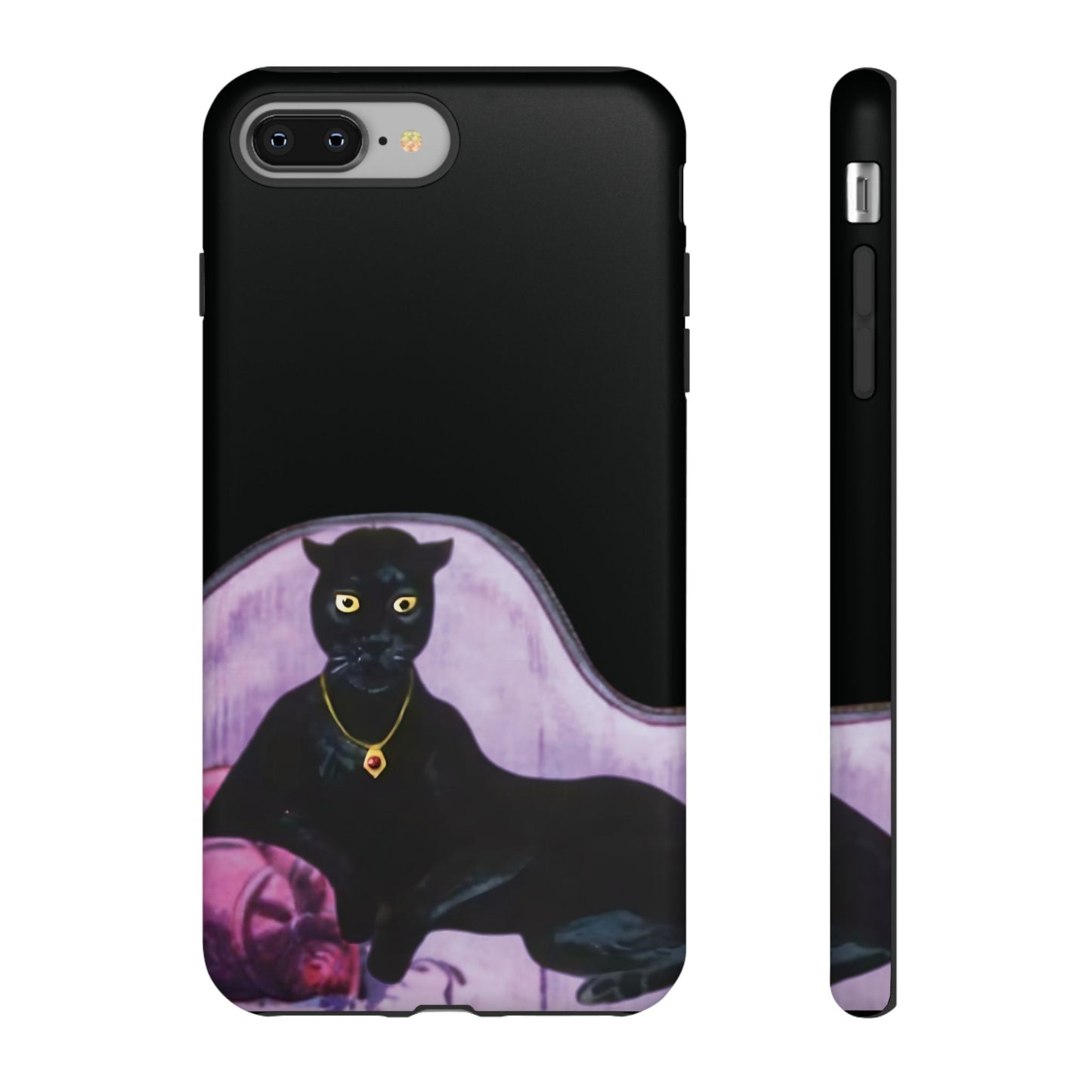 Haunted Mansion Panther Cat Lady Phone Case IPhone and Galaxy