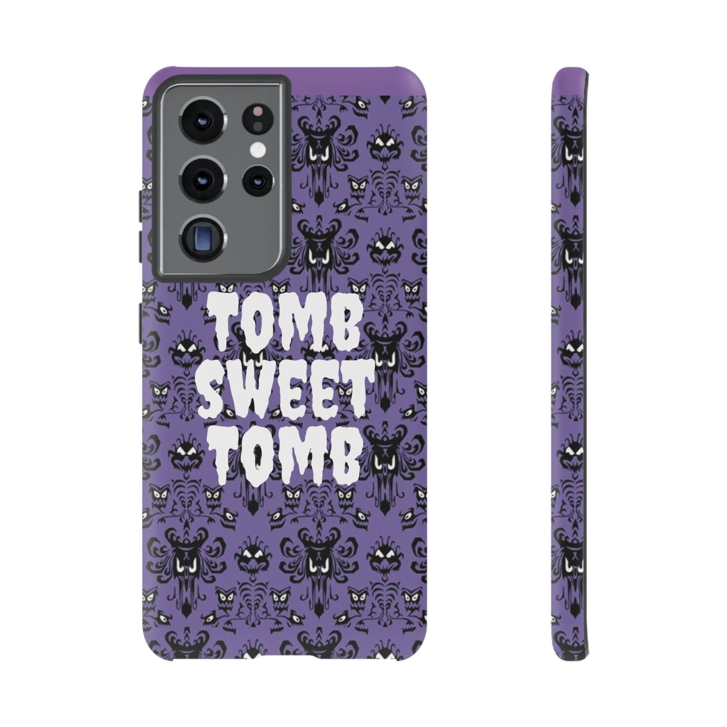 Phone Case - Disney Haunted Mansion Wallpaper Tomb Sweet Tomb