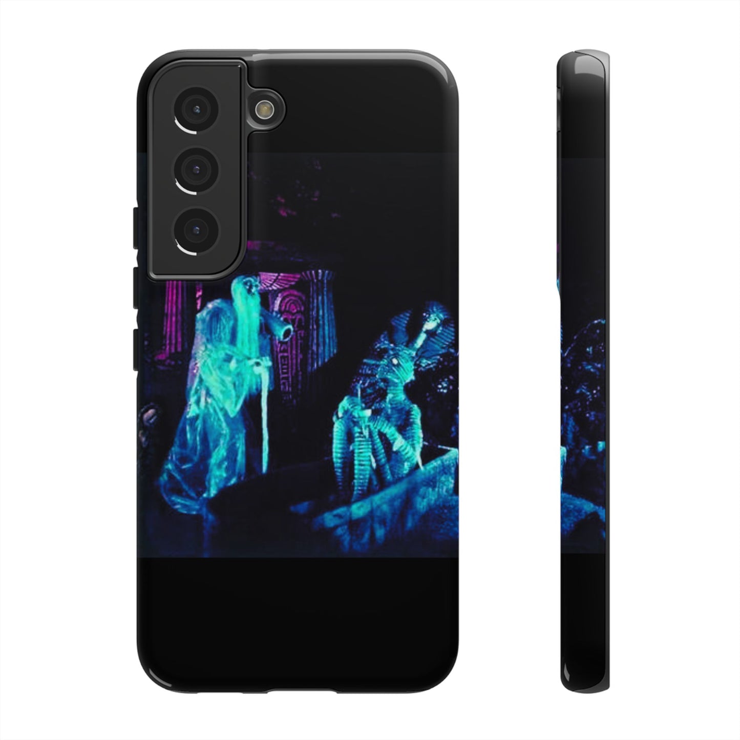 Haunted Mansion Mummy Scene Hard Phone Case for iPhone and Galaxy