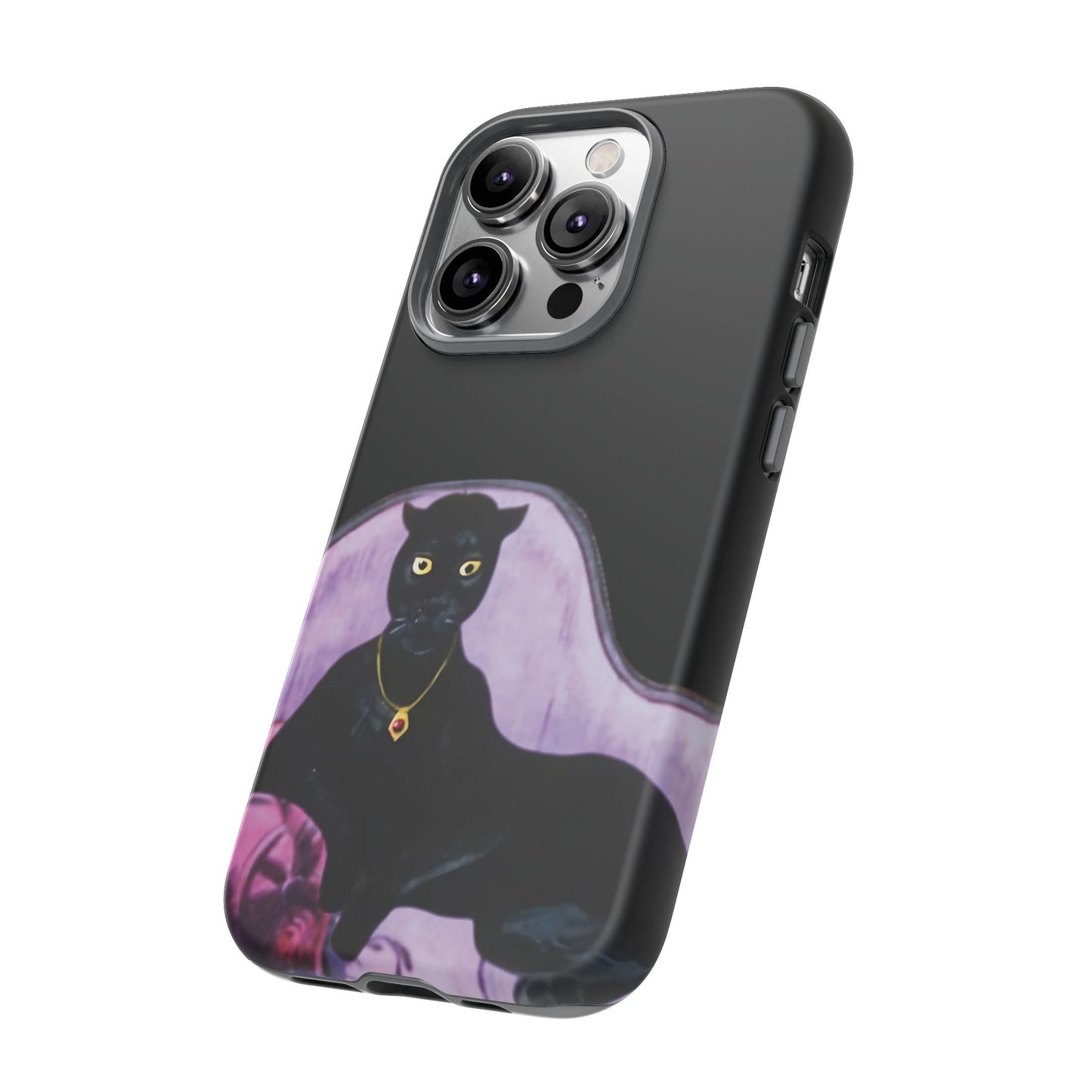 Haunted Mansion Panther Cat Lady Phone Case IPhone and Galaxy