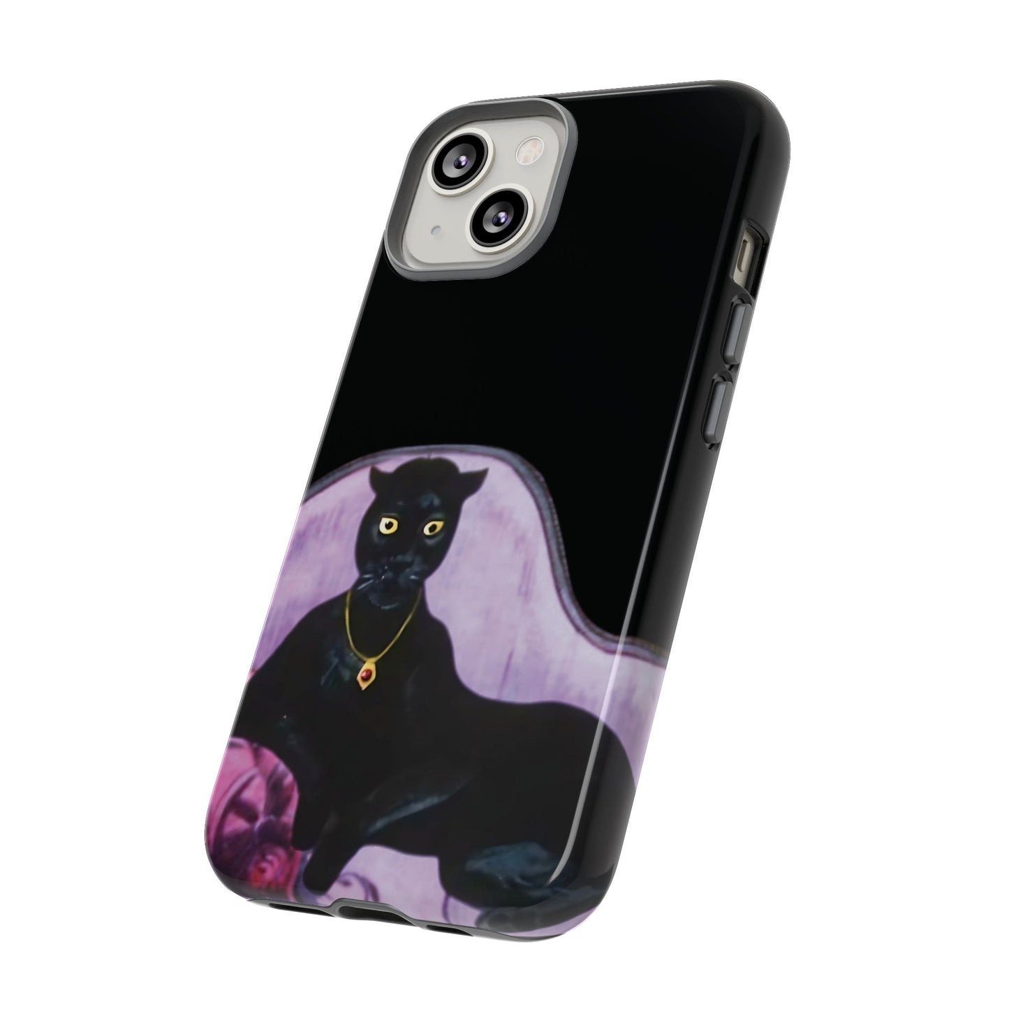 Haunted Mansion Panther Cat Lady Phone Case IPhone and Galaxy