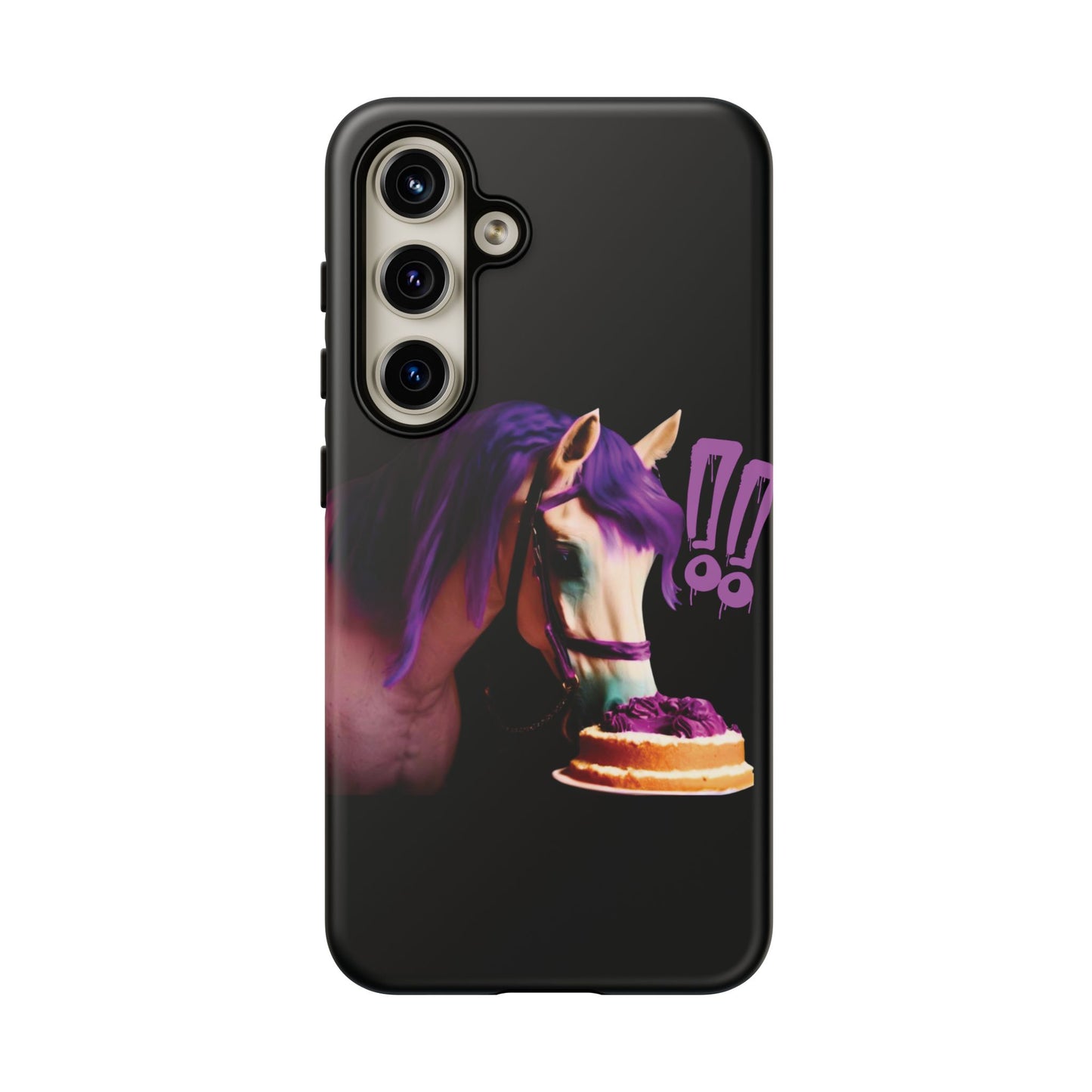 Marie Antoinette Style Horse With Cake Phone Case  for I Phone and Galaxy