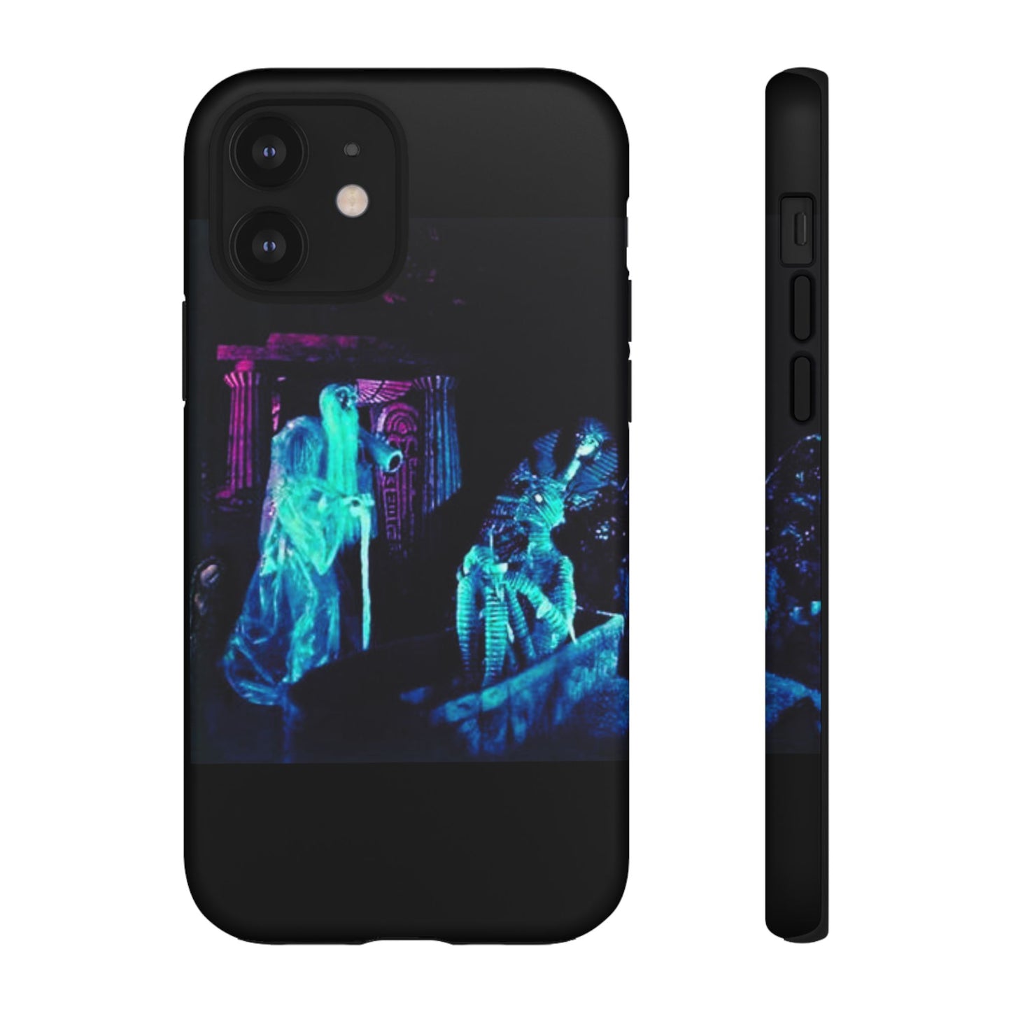 Haunted Mansion Mummy Scene Hard Phone Case for iPhone and Galaxy