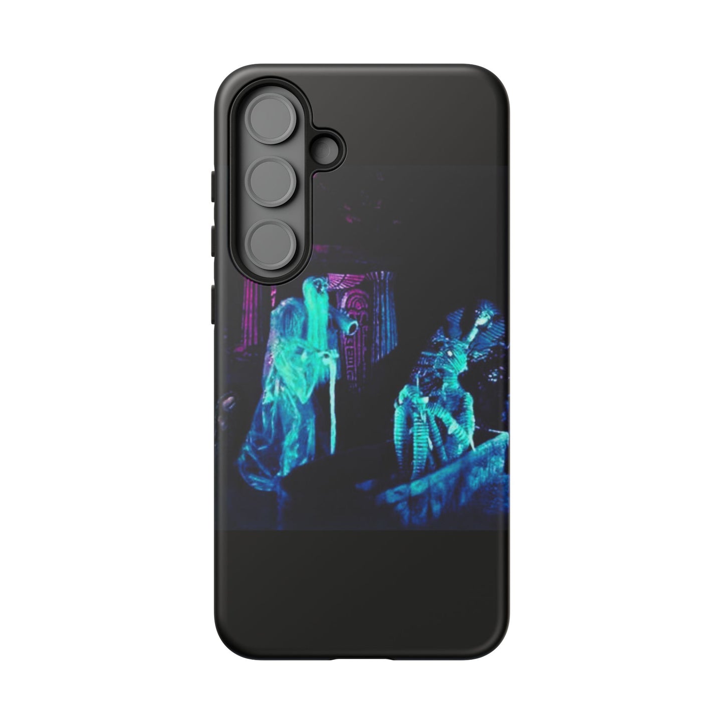 Haunted Mansion Mummy Scene Hard Phone Case for iPhone and Galaxy