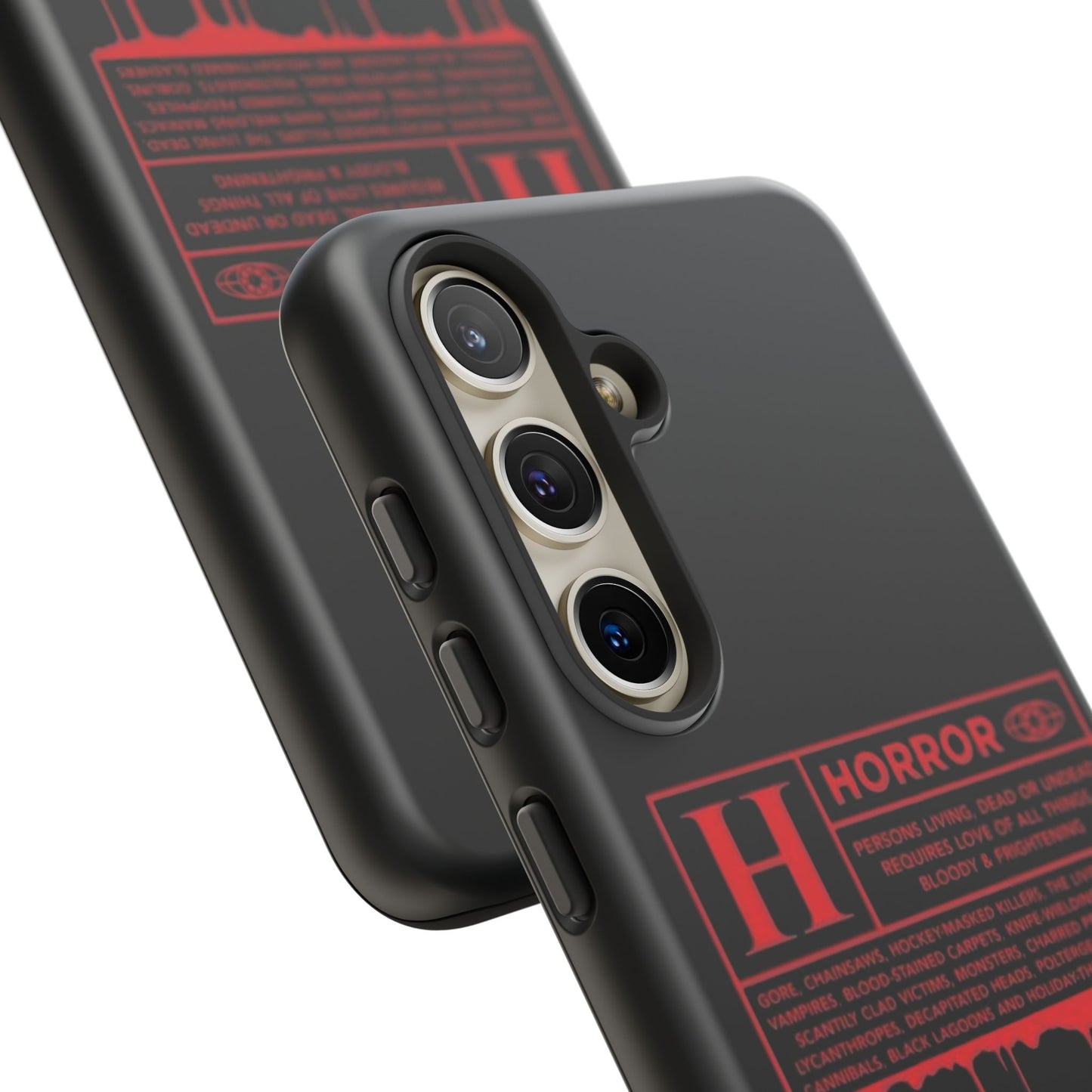 Horror Movie Rating Phone Case