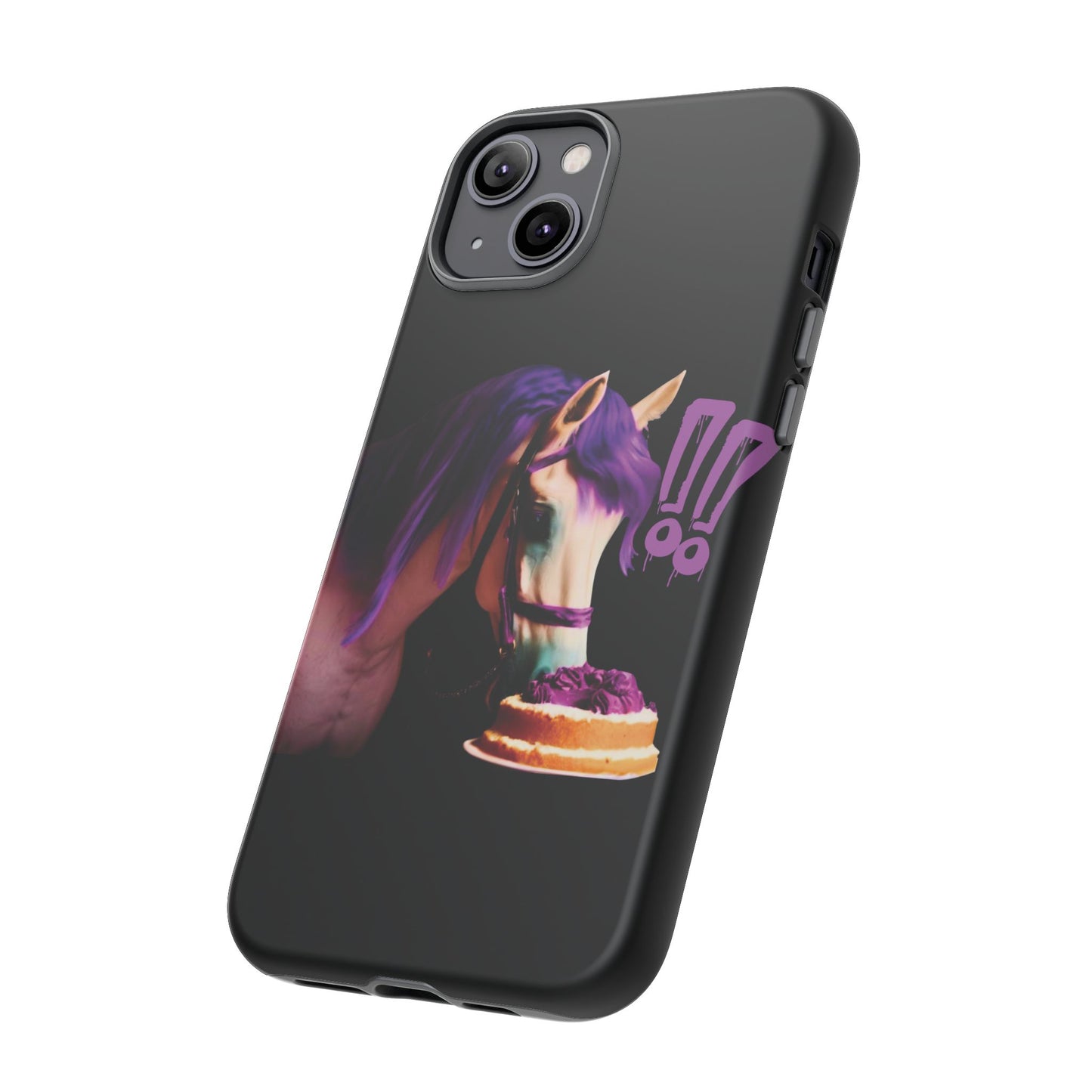 Marie Antoinette Style Horse With Cake Phone Case  for I Phone and Galaxy