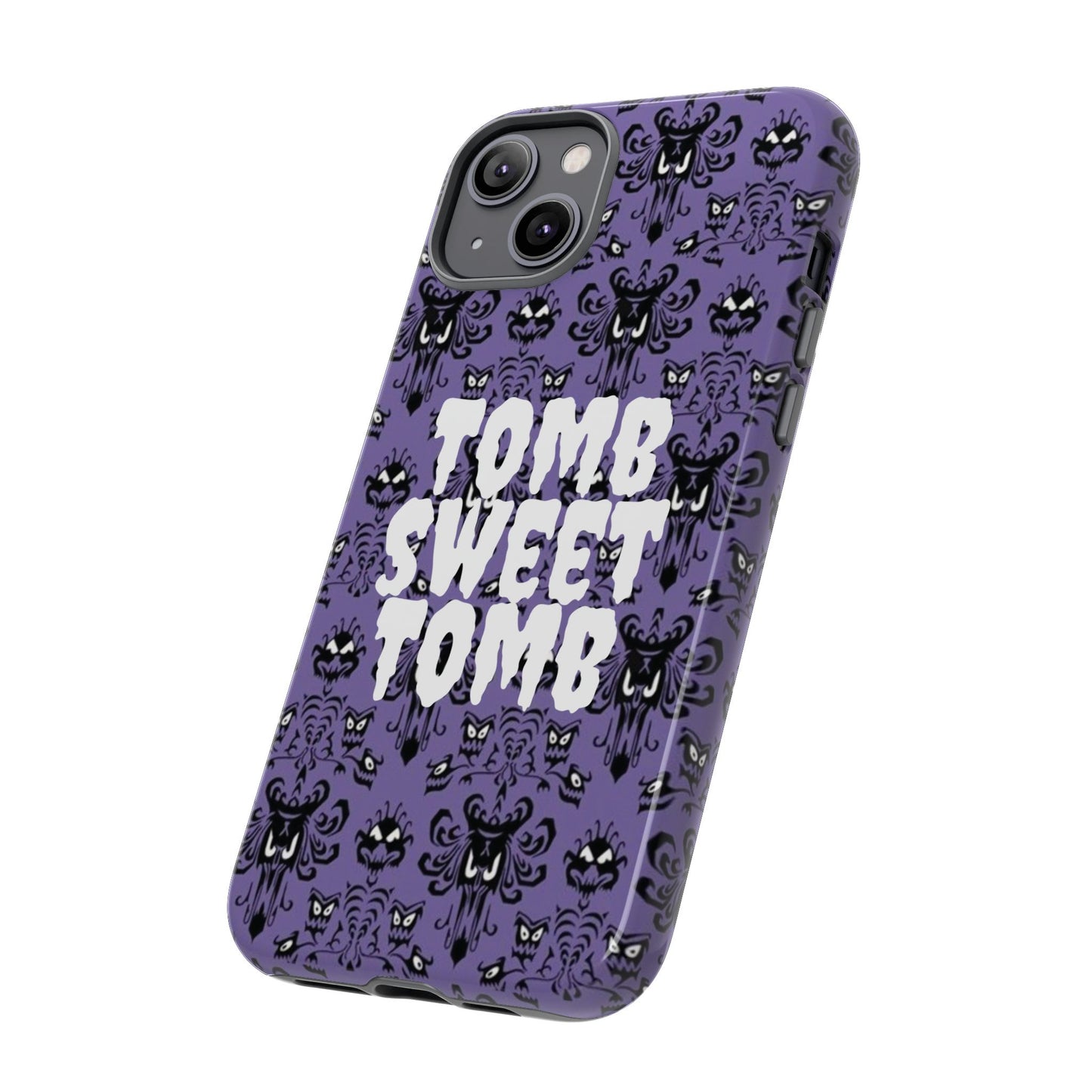 Phone Case - Disney Haunted Mansion Wallpaper Tomb Sweet Tomb