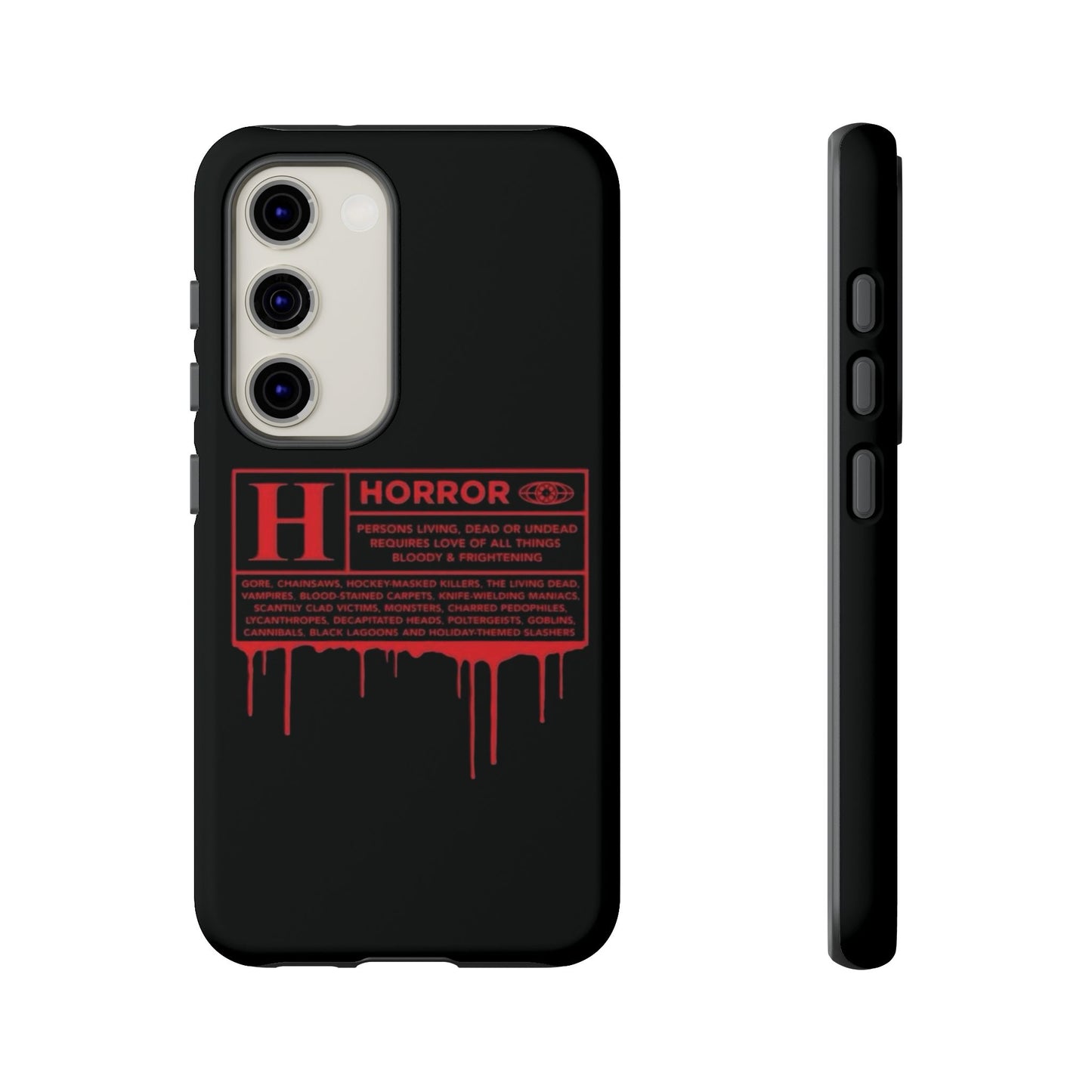 Horror Movie Rating Phone Case