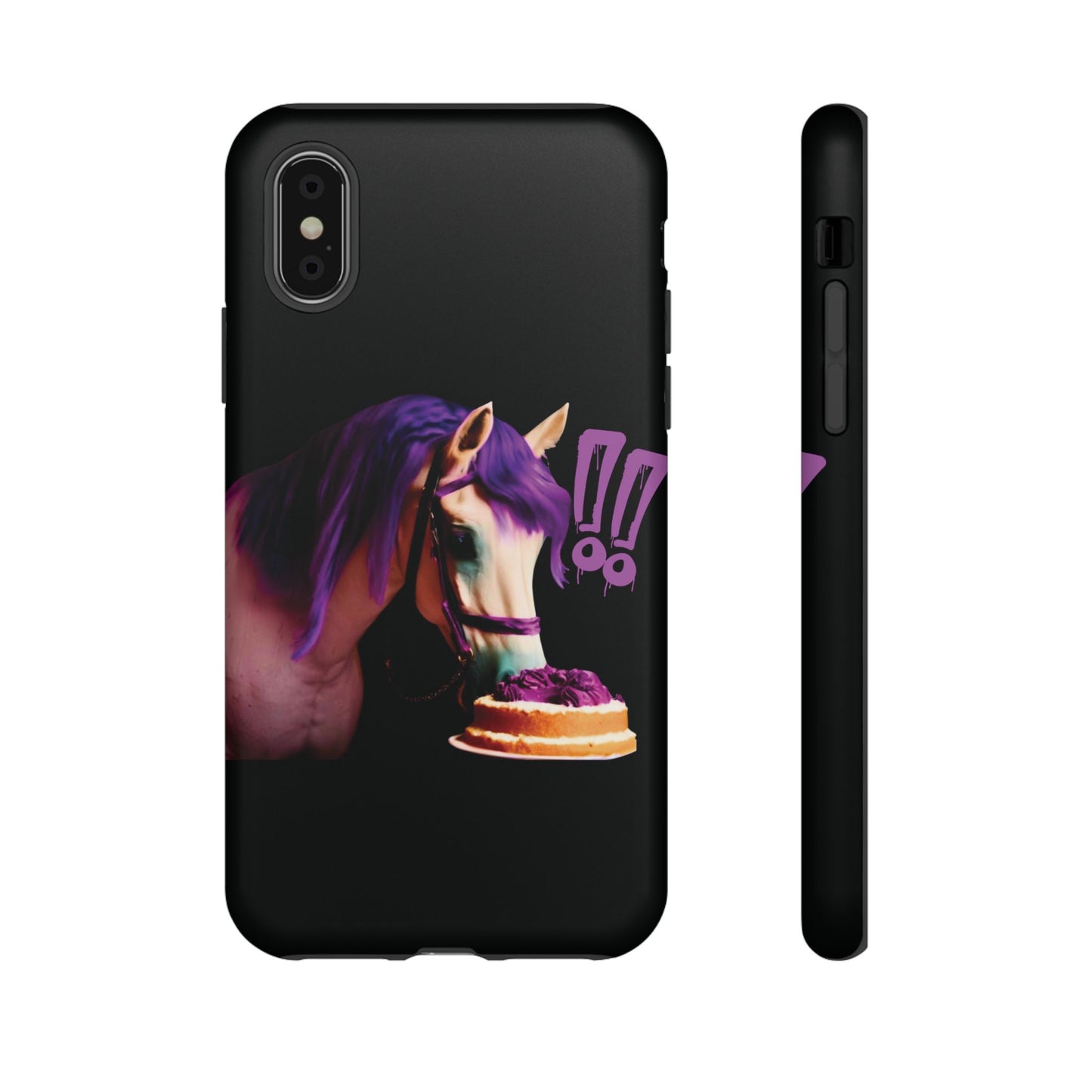 Marie Antoinette Style Horse With Cake Phone Case  for I Phone and Galaxy