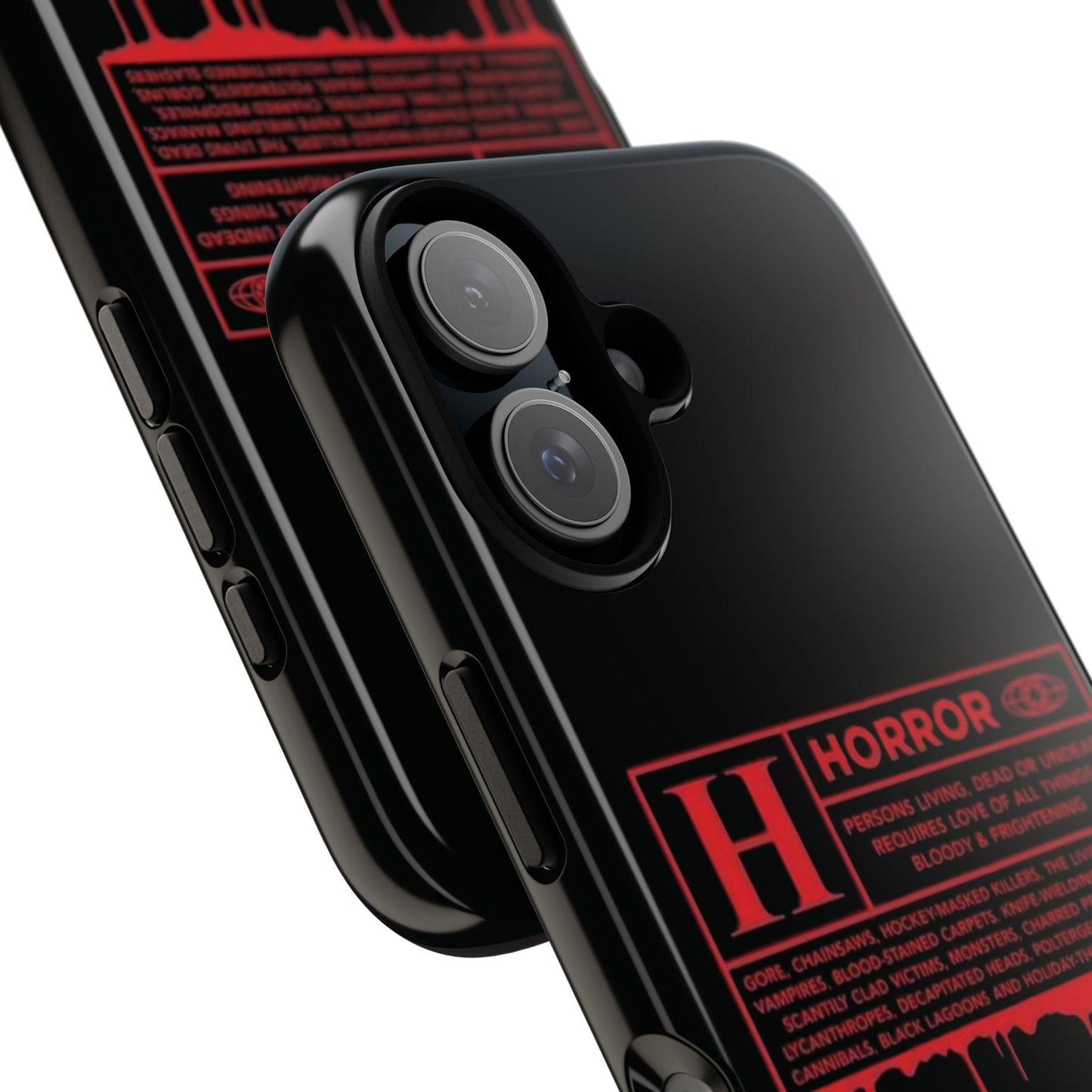 Horror Movie Rating Phone Case