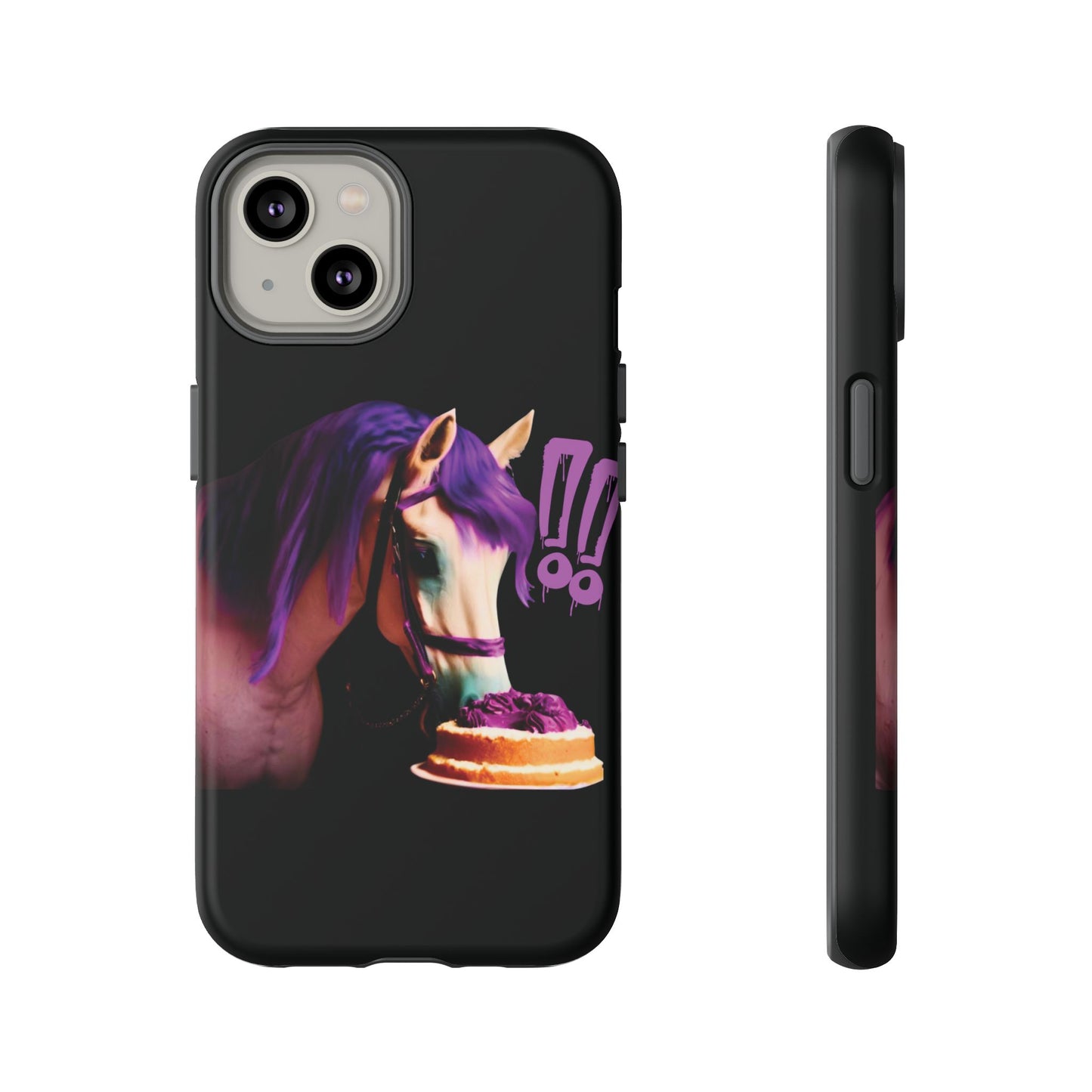 Marie Antoinette Style Horse With Cake Phone Case  for I Phone and Galaxy