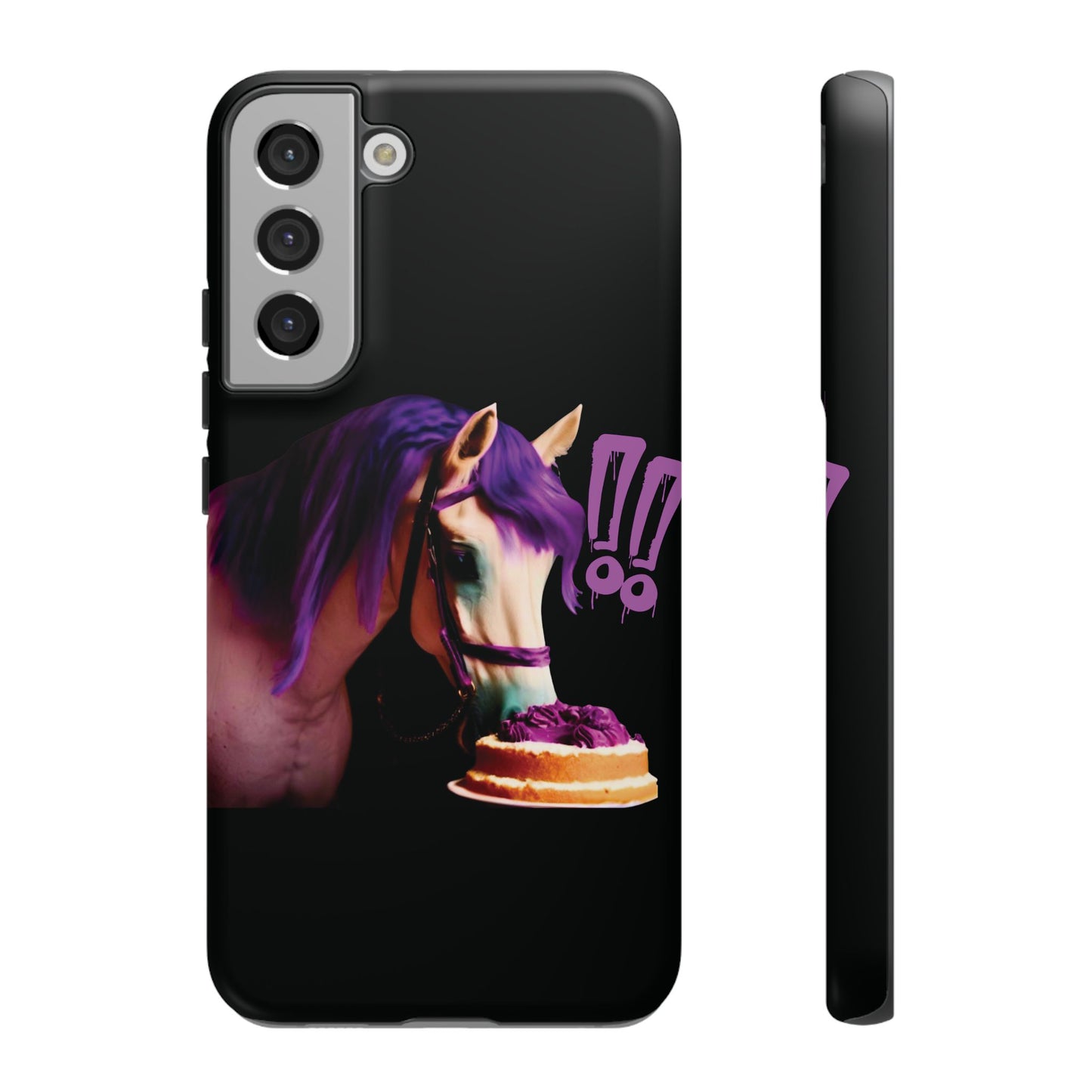 Marie Antoinette Style Horse With Cake Phone Case  for I Phone and Galaxy