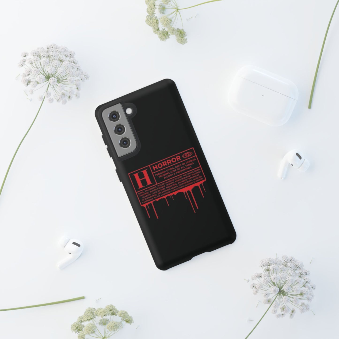 Horror Movie Rating Phone Case