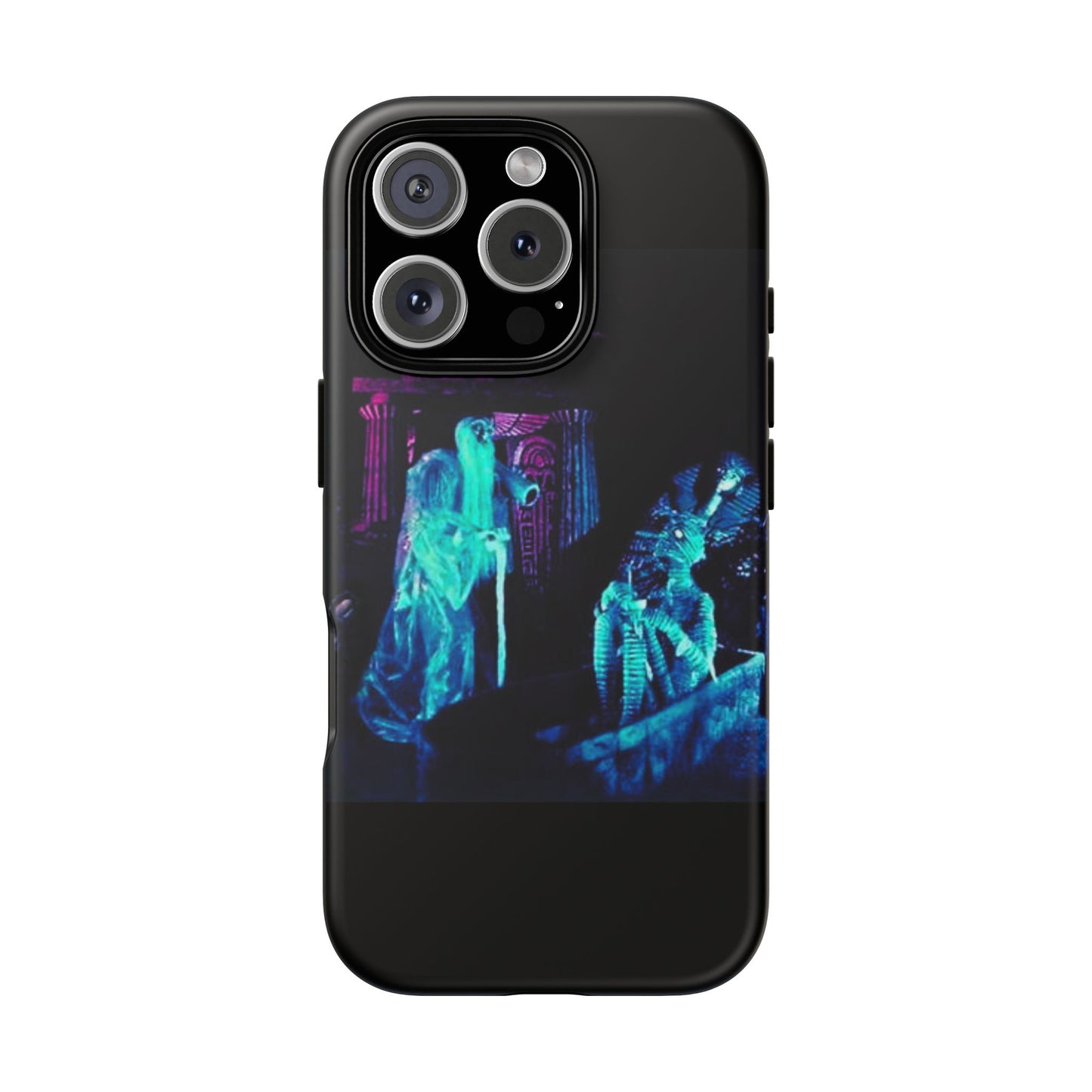 Haunted Mansion Mummy Scene Hard Phone Case for iPhone and Galaxy