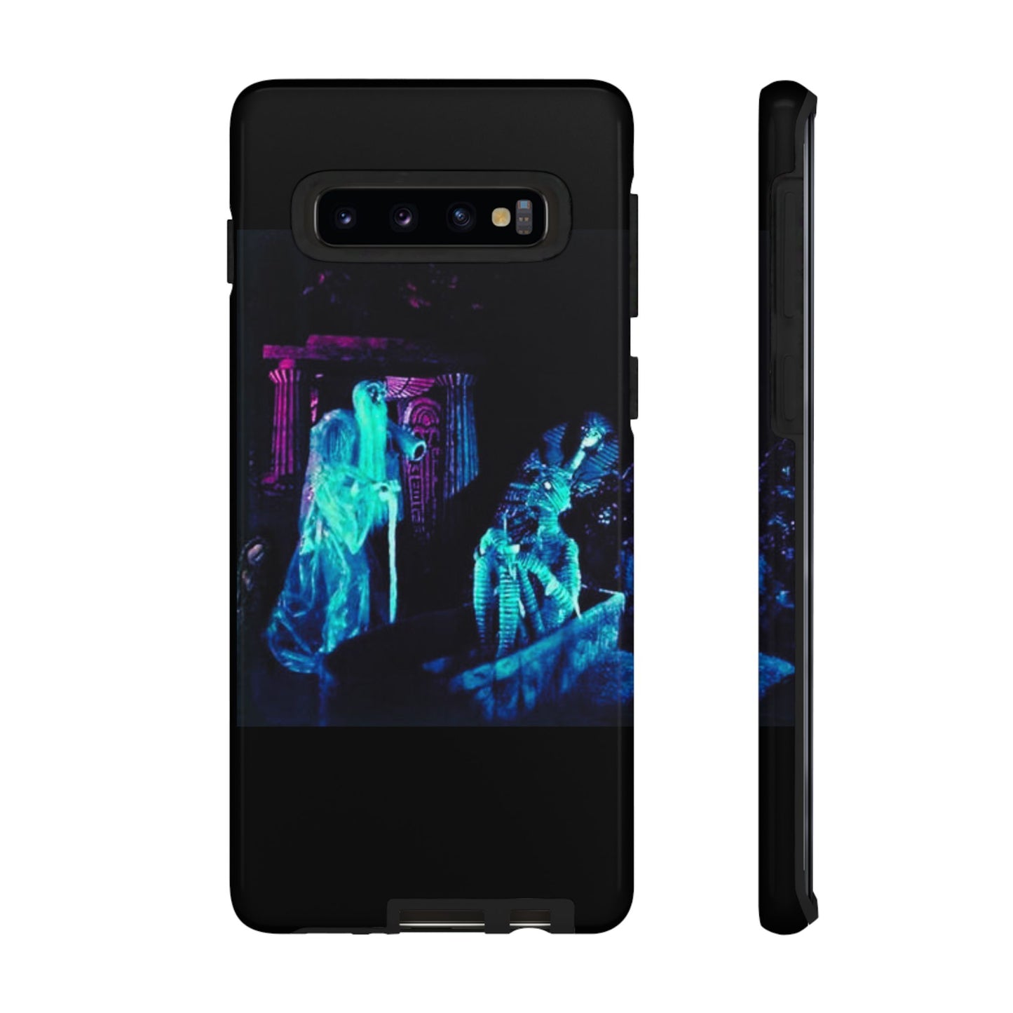 Haunted Mansion Mummy Scene Hard Phone Case for iPhone and Galaxy