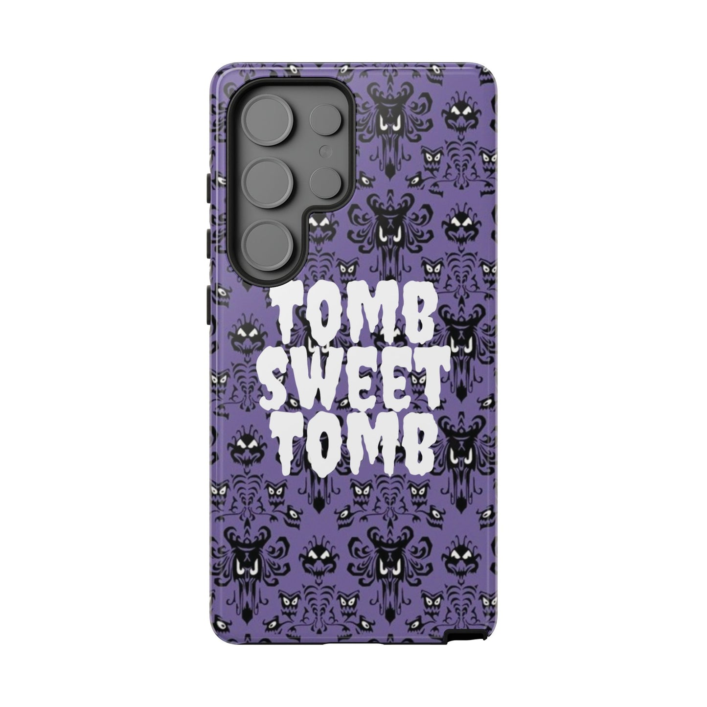 Phone Case - Disney Haunted Mansion Wallpaper Tomb Sweet Tomb