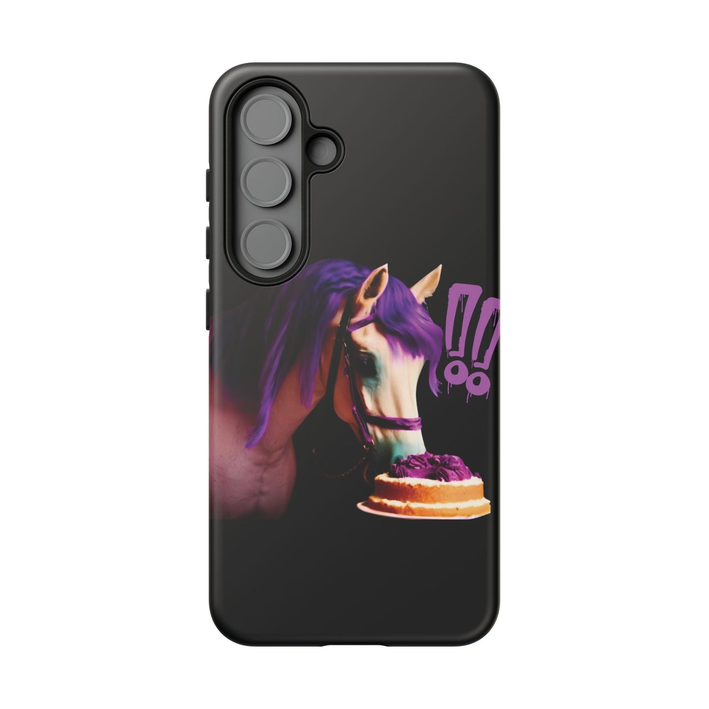 Marie Antoinette Style Horse With Cake Phone Case  for I Phone and Galaxy