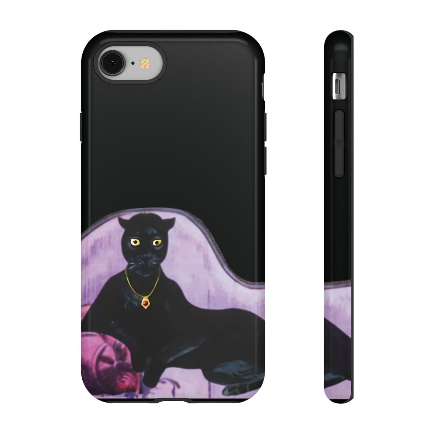 Haunted Mansion Panther Cat Lady Phone Case IPhone and Galaxy