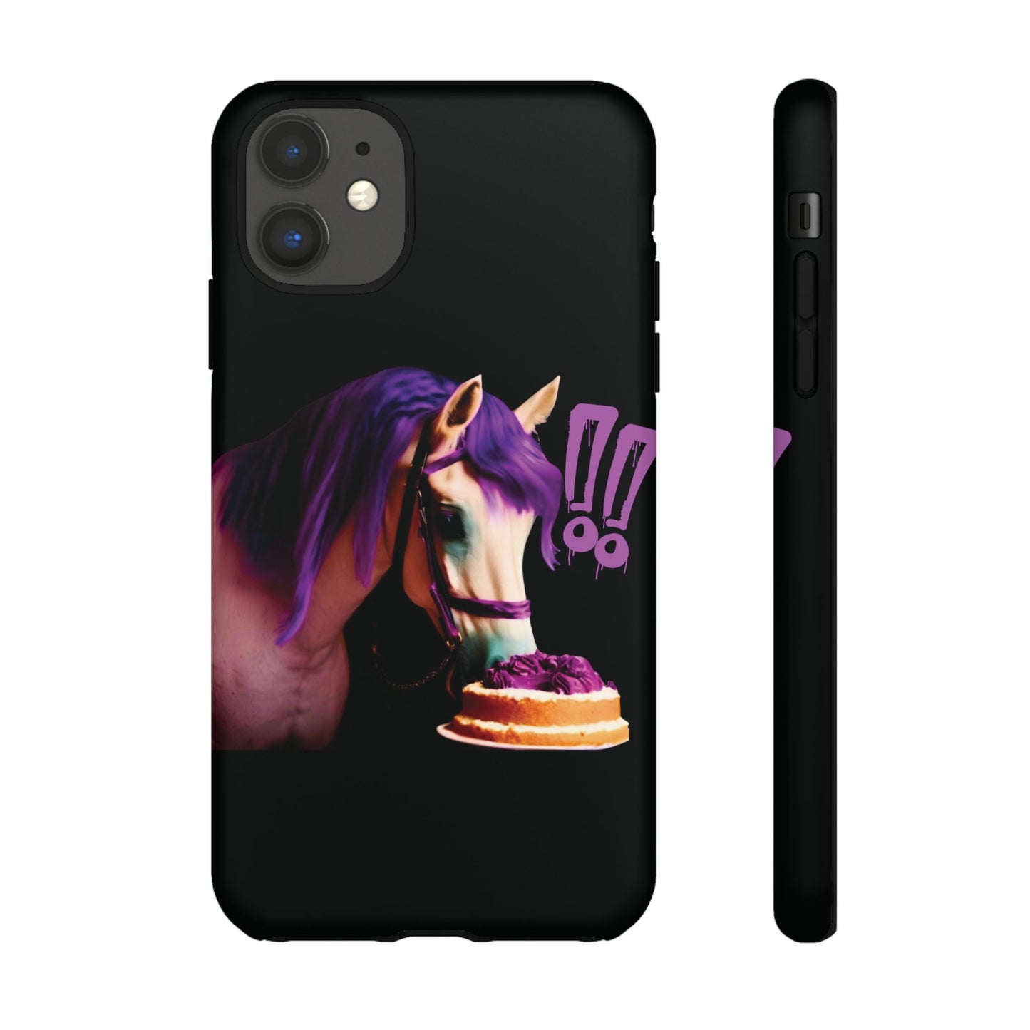 Marie Antoinette Style Horse With Cake Phone Case  for I Phone and Galaxy