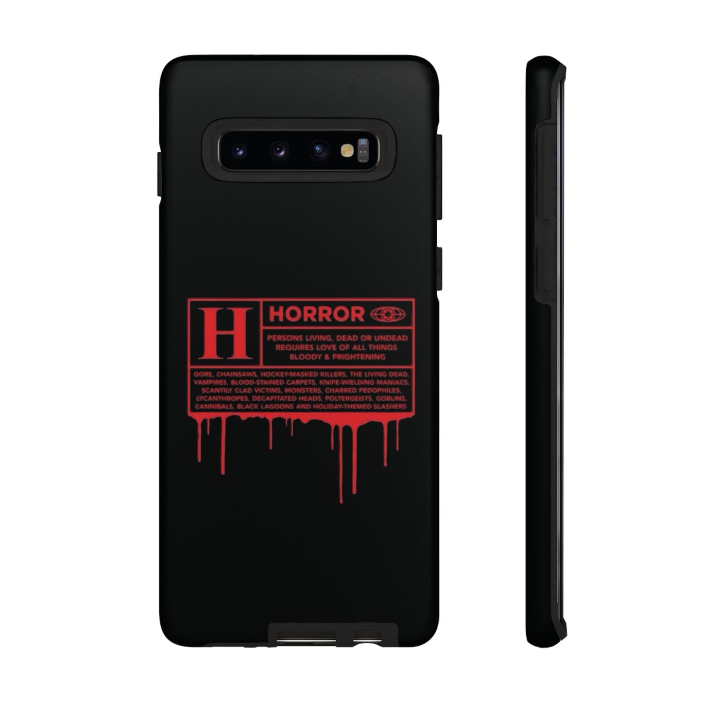 Horror Movie Rating Phone Case