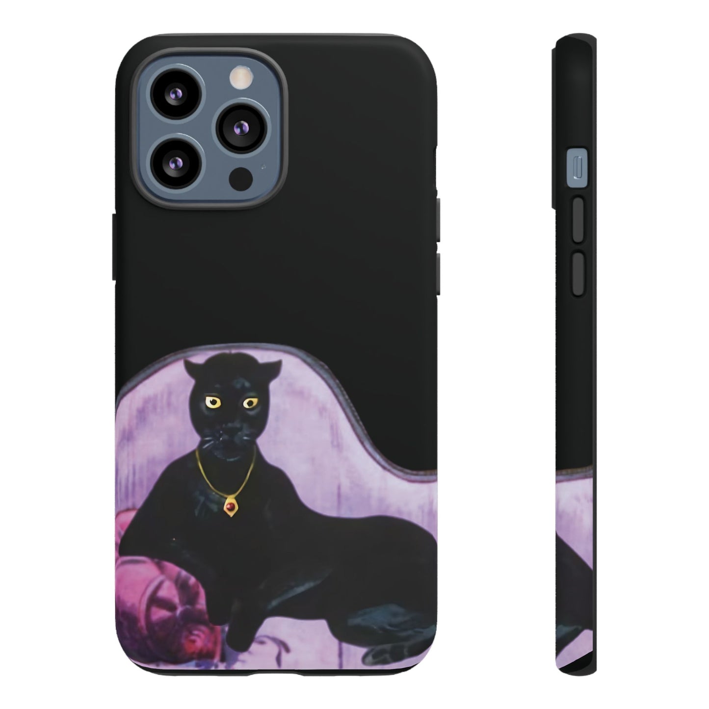 Haunted Mansion Panther Cat Lady Phone Case IPhone and Galaxy