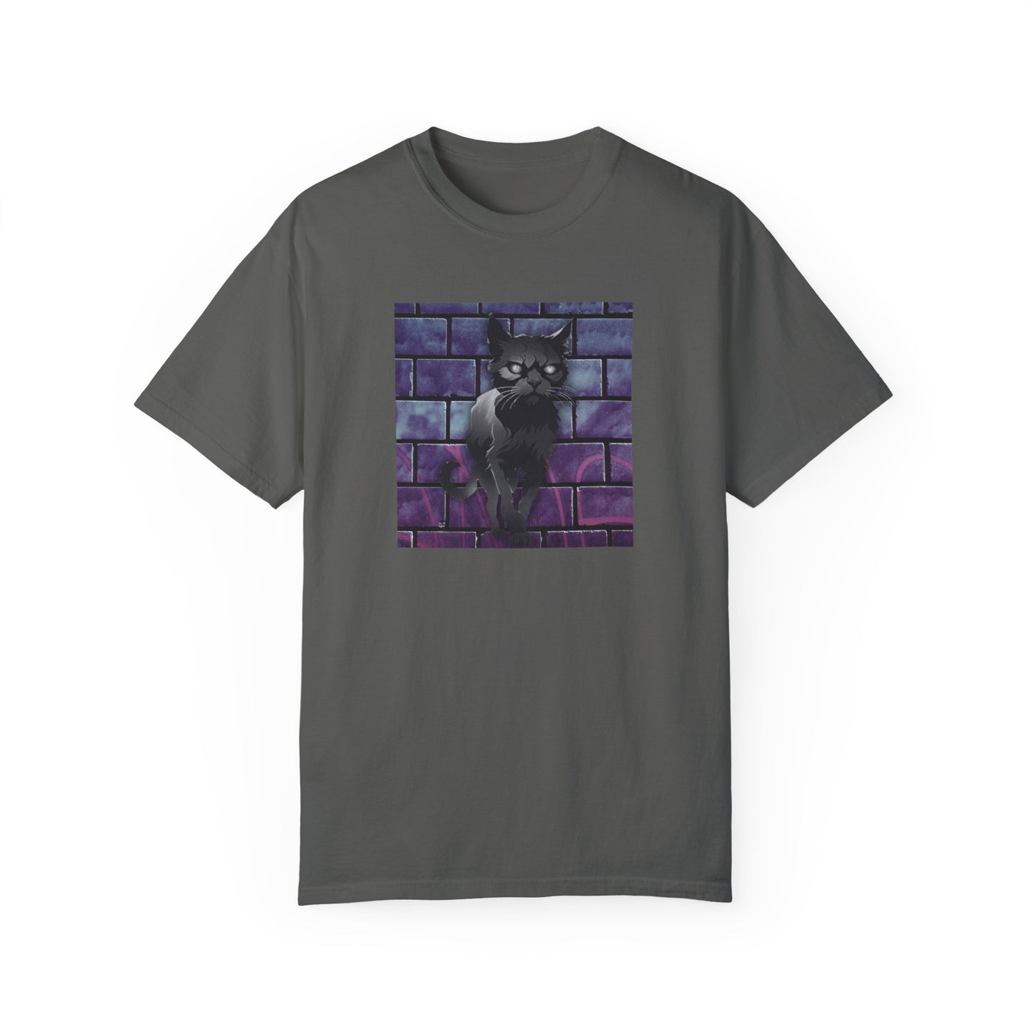 Graffiti Punk Cat T-Shirt - Unisex