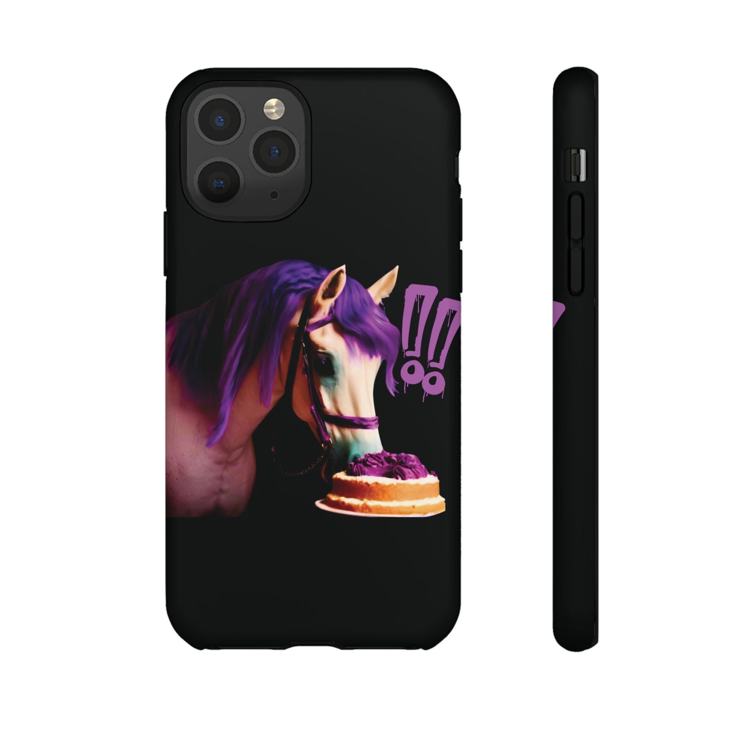 Marie Antoinette Style Horse With Cake Phone Case  for I Phone and Galaxy